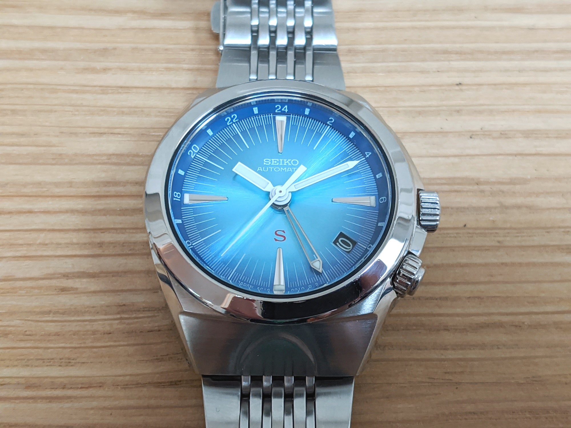 SOLD. Seiko SCFF009 Blue Dial SUS GMT, 4S12 High Beat Automatic |  WatchUSeek Watch Forums