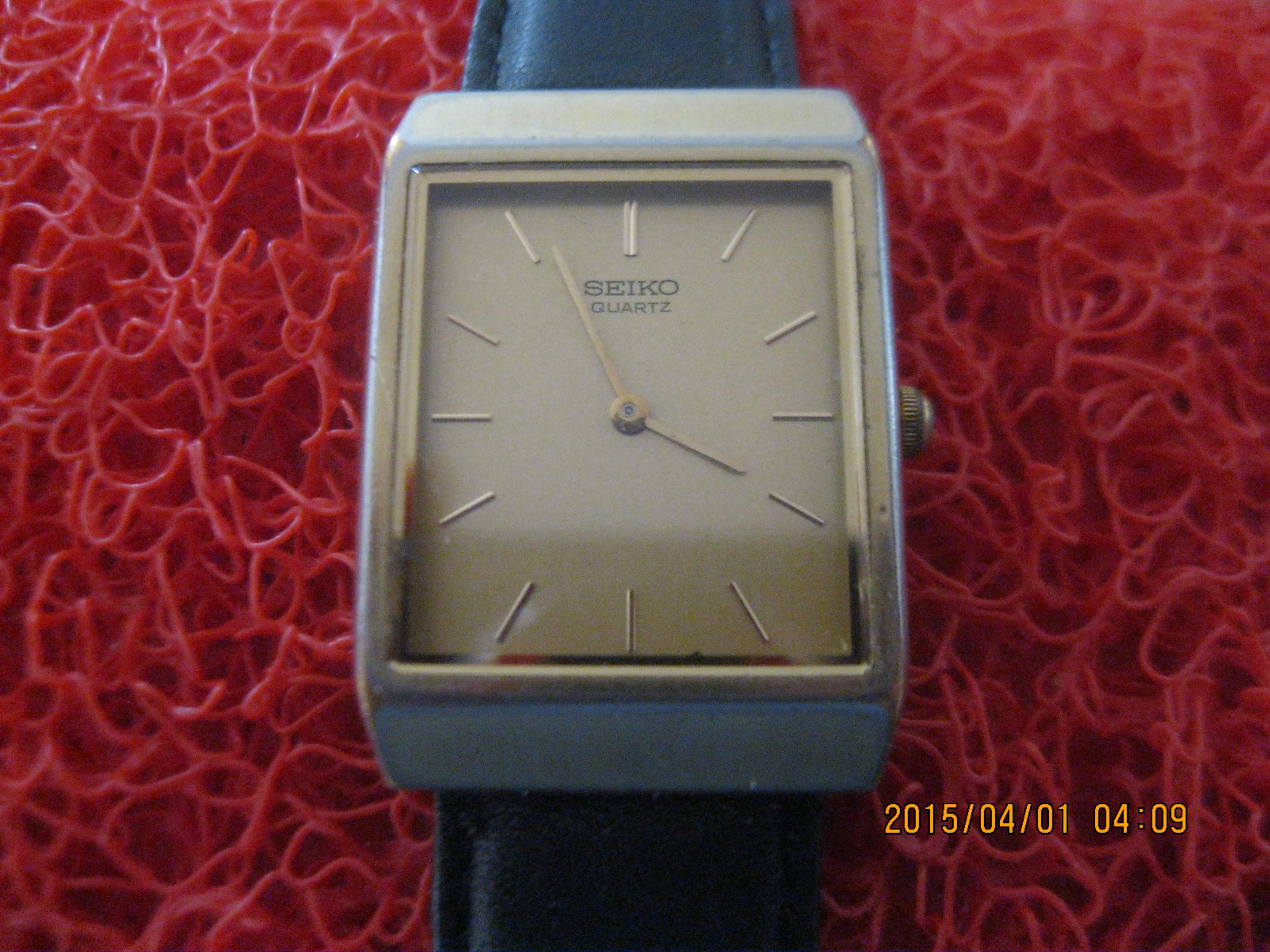 Nice SEIKO 6530-5420 gold cased dress watch - $40 | WatchUSeek Watch Forums