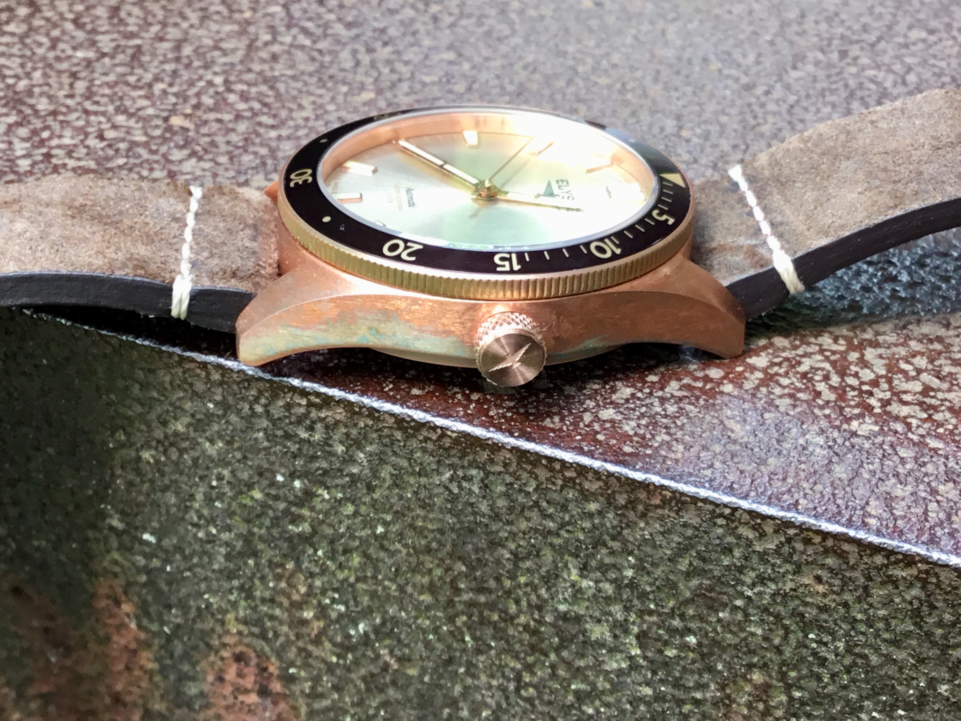 WatchUSeek Automatic Watch Elysee Review: Bronze | Forums
