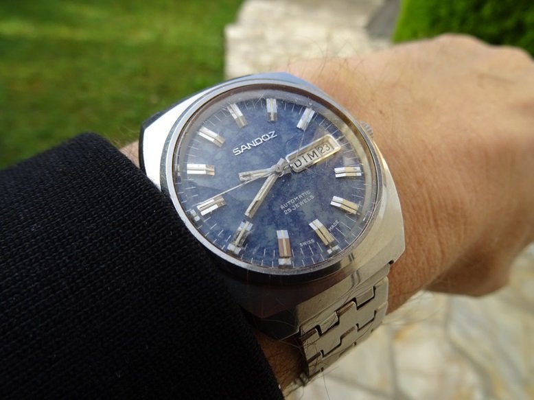 Sandoz 25 jewels swiss discount made