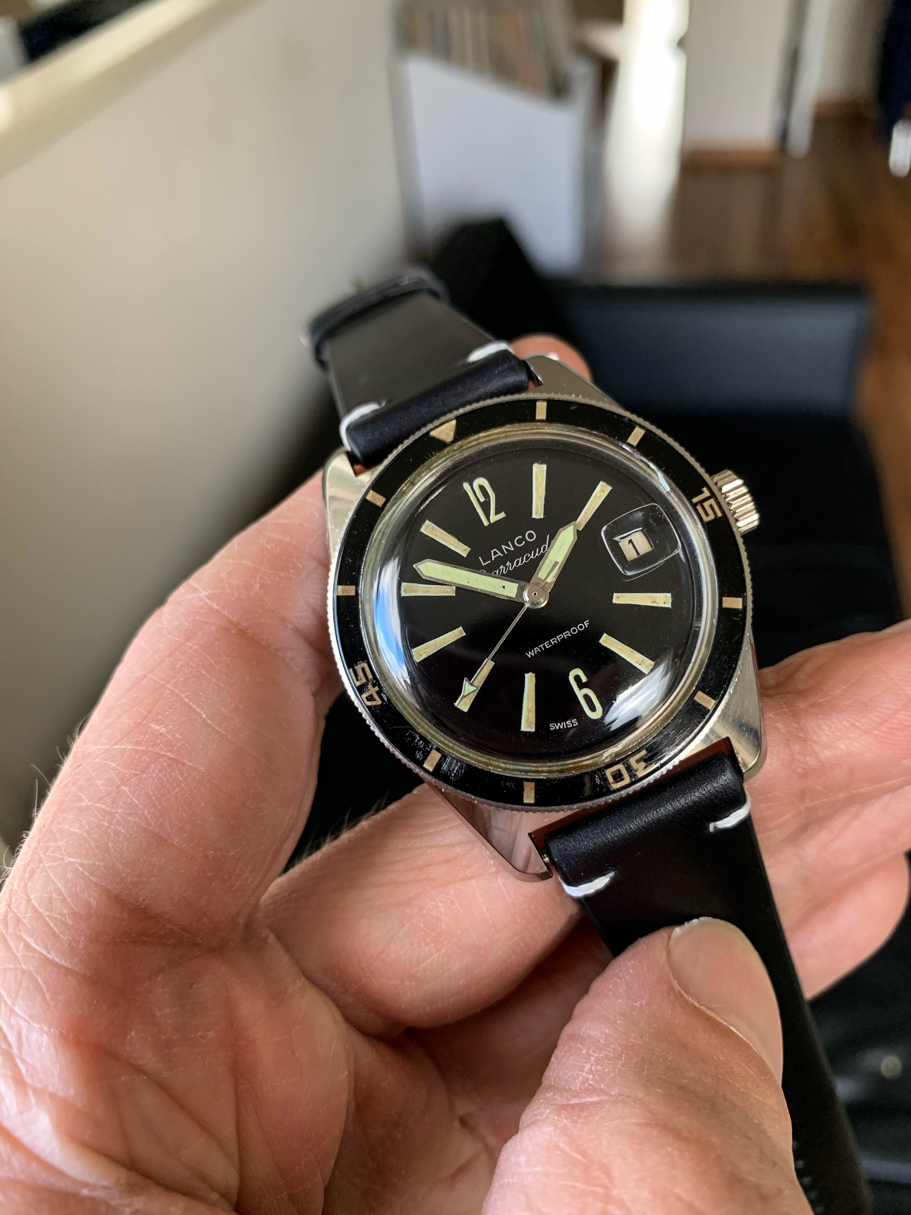 FS: Vintage Lanco Barracuda Dive Watch With Bakelite Bezel | WatchUSeek  Watch Forums