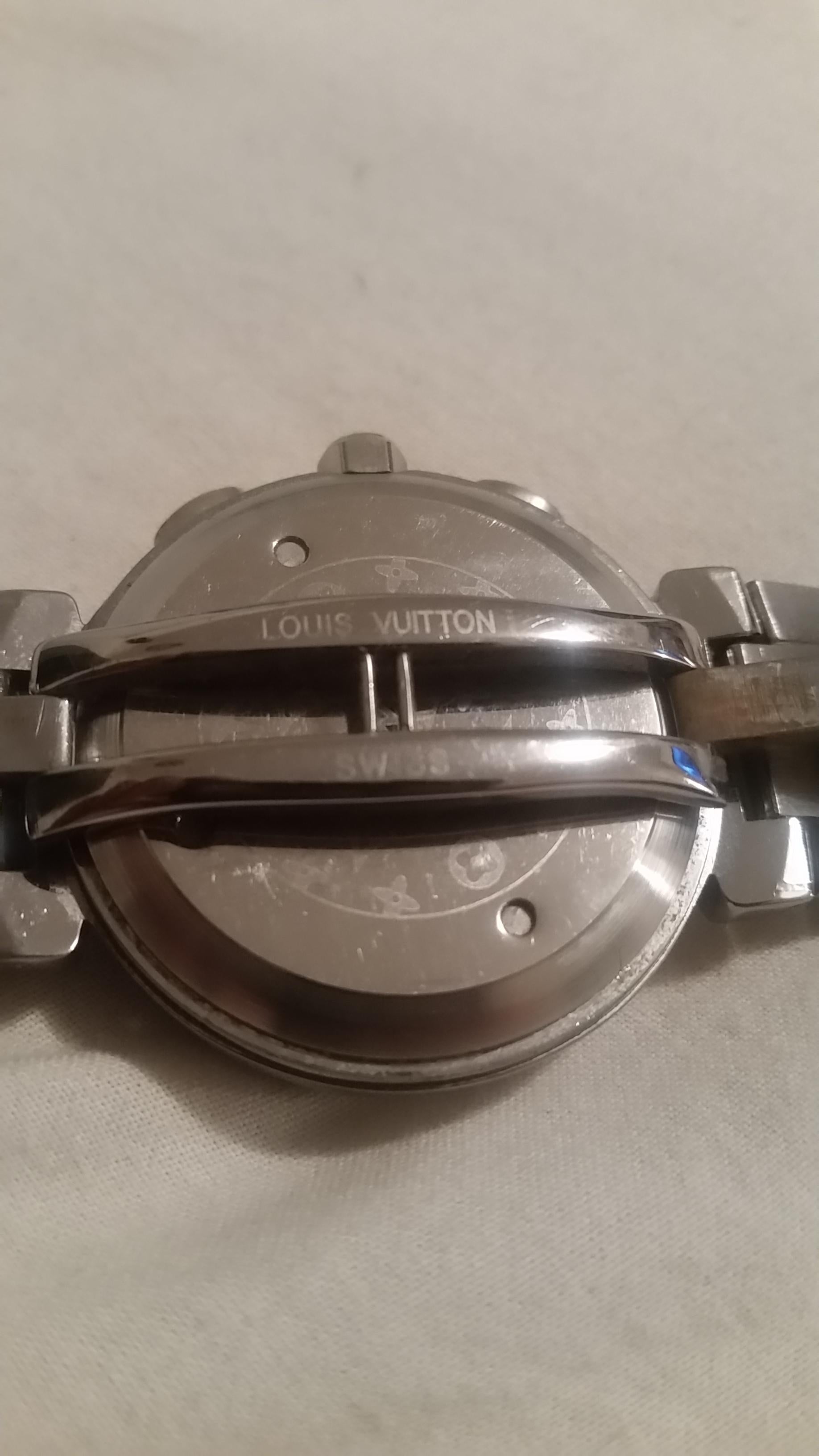 Louis Vuitton Chronometer] My dad gifted me this watch, I am not sure if it  is original or not and whether if it is valuable. Any ideas? : r/Watches