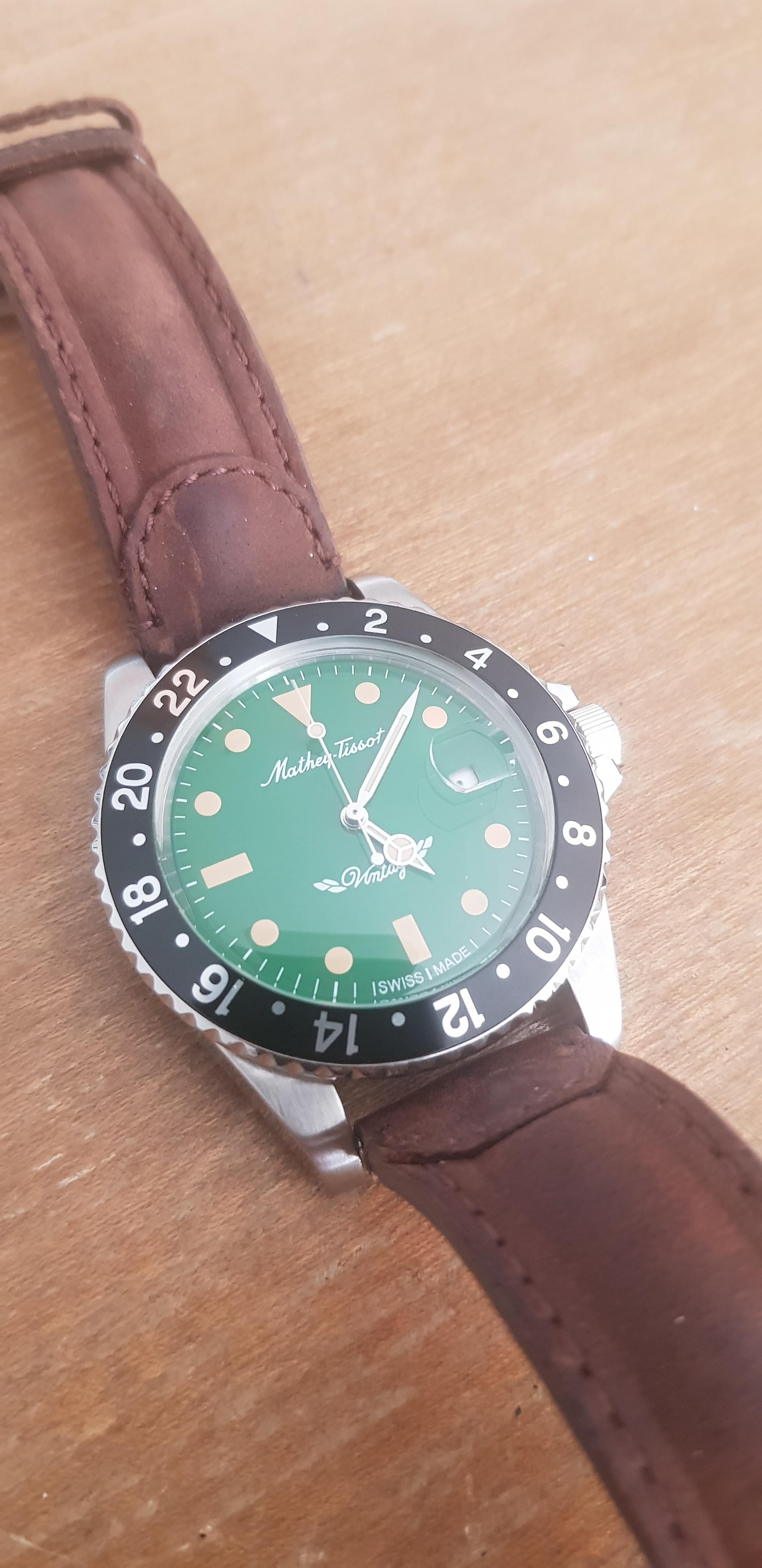 Mathey tissot green and black dial. Is it rare?? | WatchUSeek Watch Forums