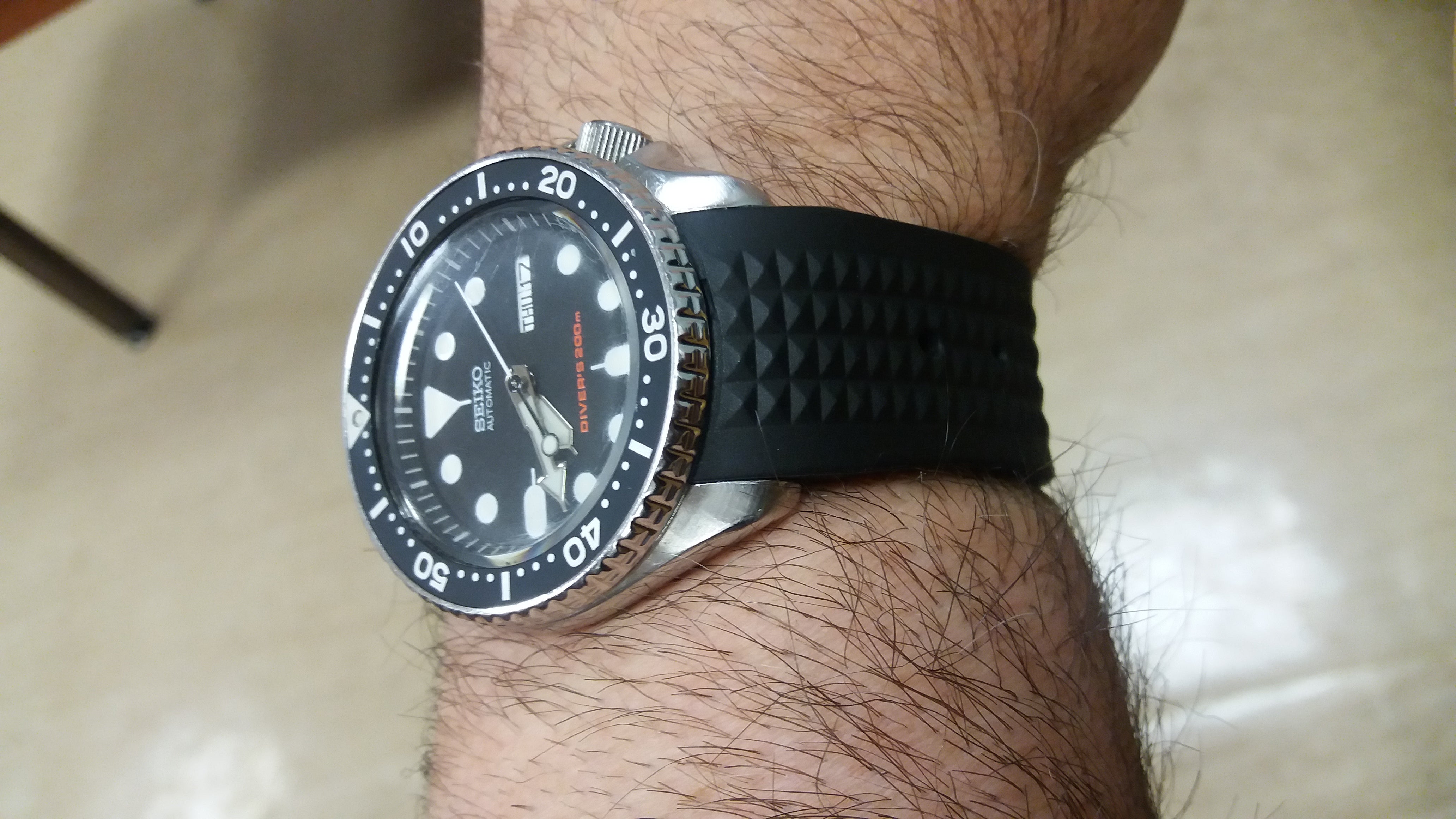 Curved End SKX Rubber Straps | WatchUSeek Watch Forums