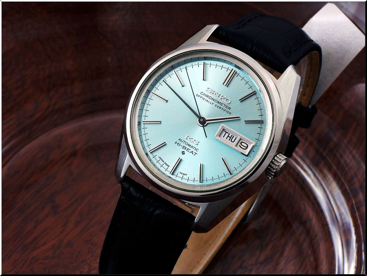 King Seiko 5626-7040 light blue dial color? | WatchUSeek Watch Forums
