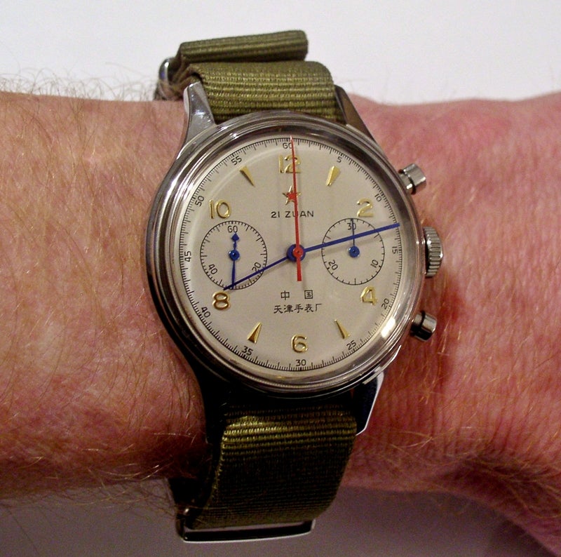 Review: Sea-Gull 1963 FKJB military chronograph reissue | WatchUSeek Watch  Forums