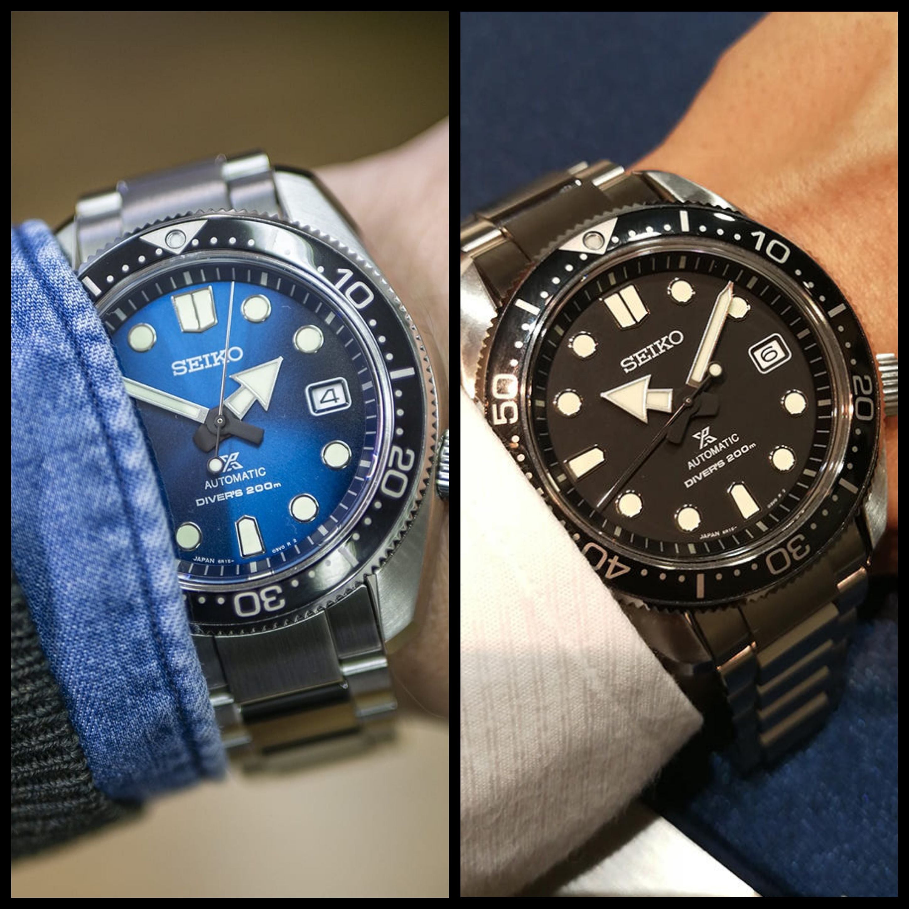 Seiko Baby Marinemaster SBDC061 vs SBDC065. Is the price difference worth  it? | WatchUSeek Watch Forums