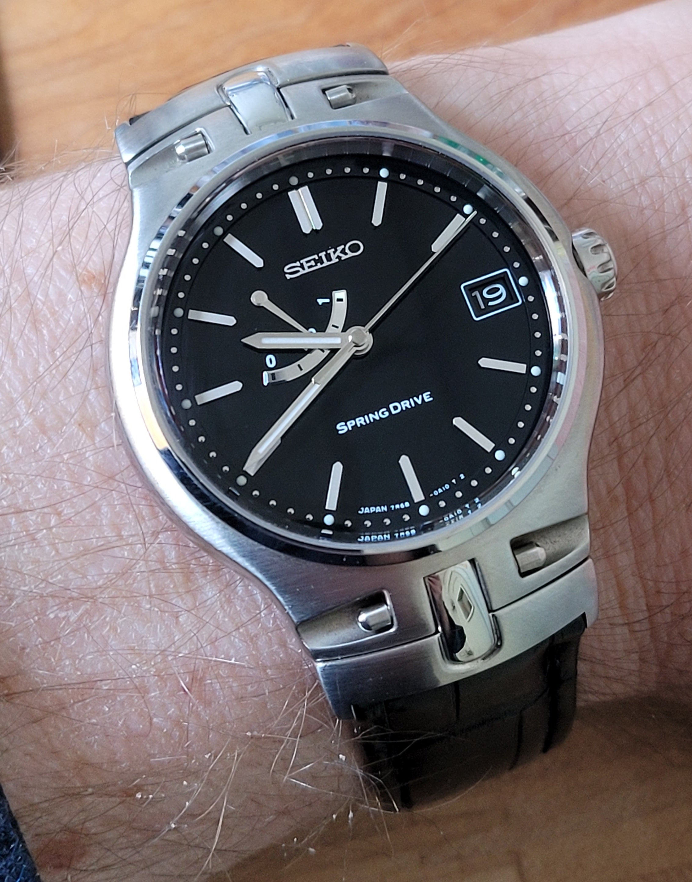 My Seiko SMK001J1 also known as SBWA001, the first Spring Drive |  WatchUSeek Watch Forums