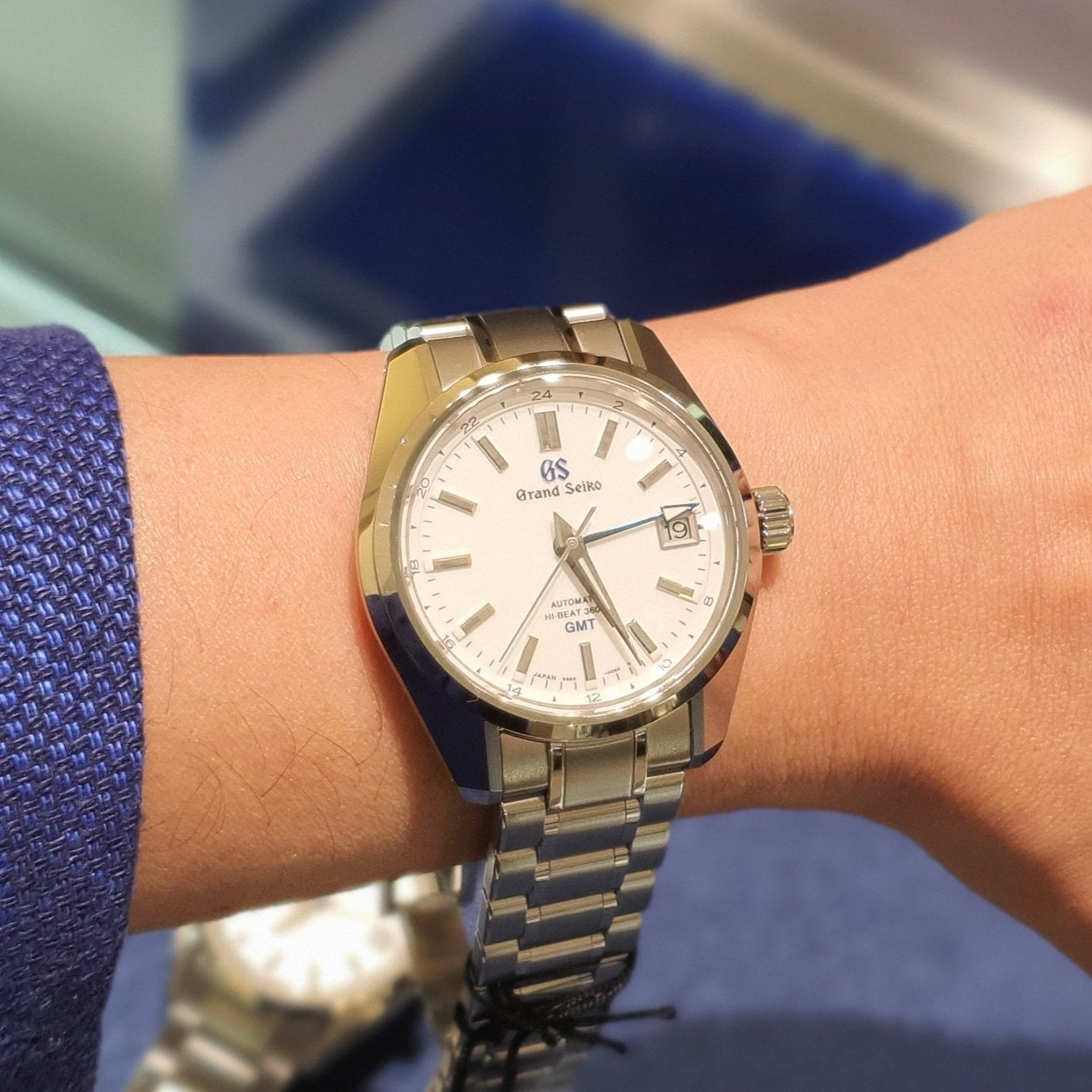 Trying on some Grand Seikos at a MasterShop in Okinawa | WatchUSeek Watch  Forums