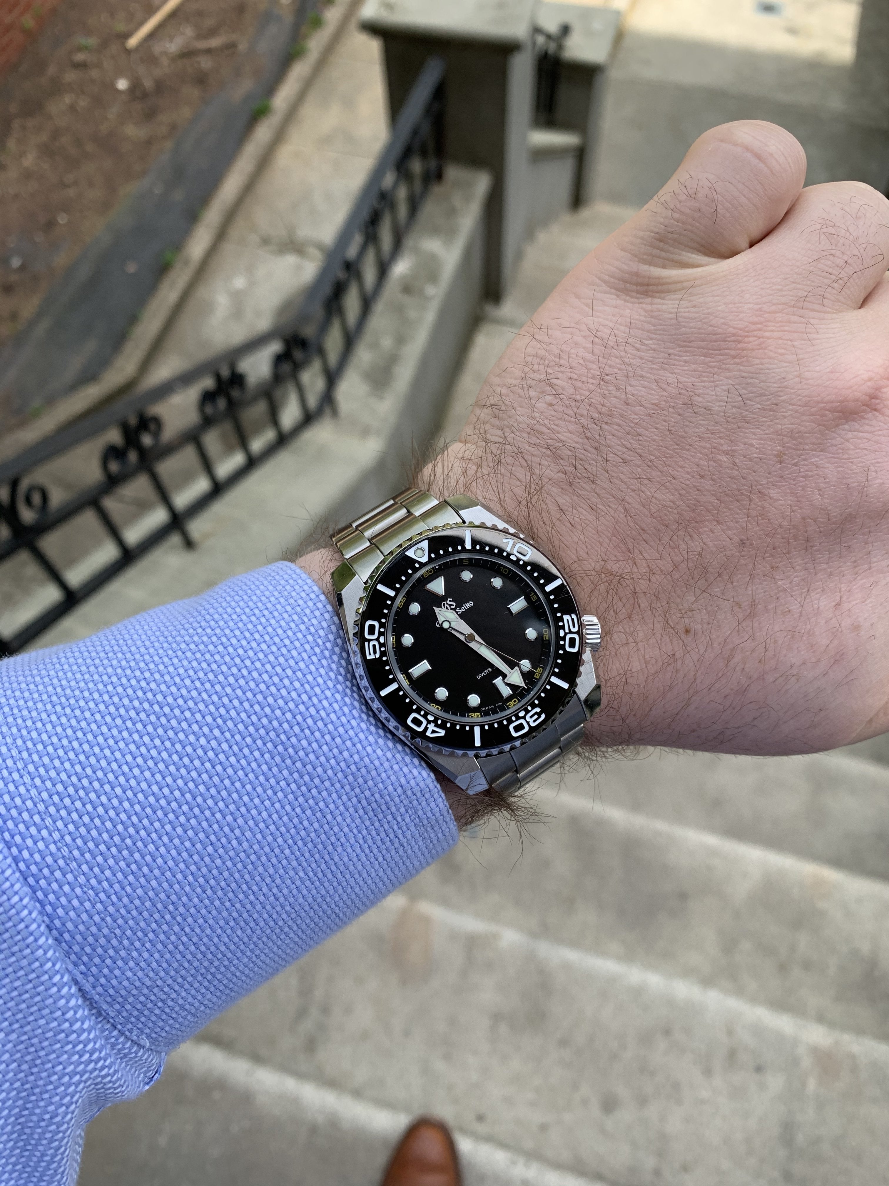 Considering a grand seiko quartz diver sbgx335 need opinions | WatchUSeek  Watch Forums