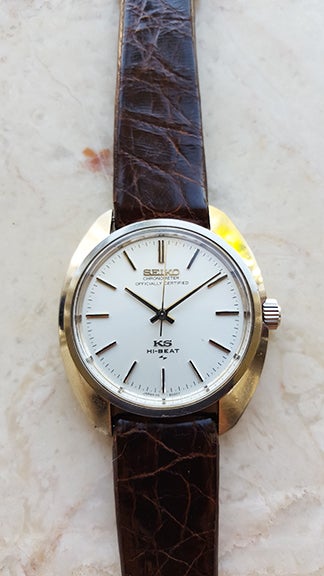FS: King Seiko Hi-Beat 45-8010 Certified Chronometer Idemitsu Commemorative  edition from 1971 with m | WatchUSeek Watch Forums