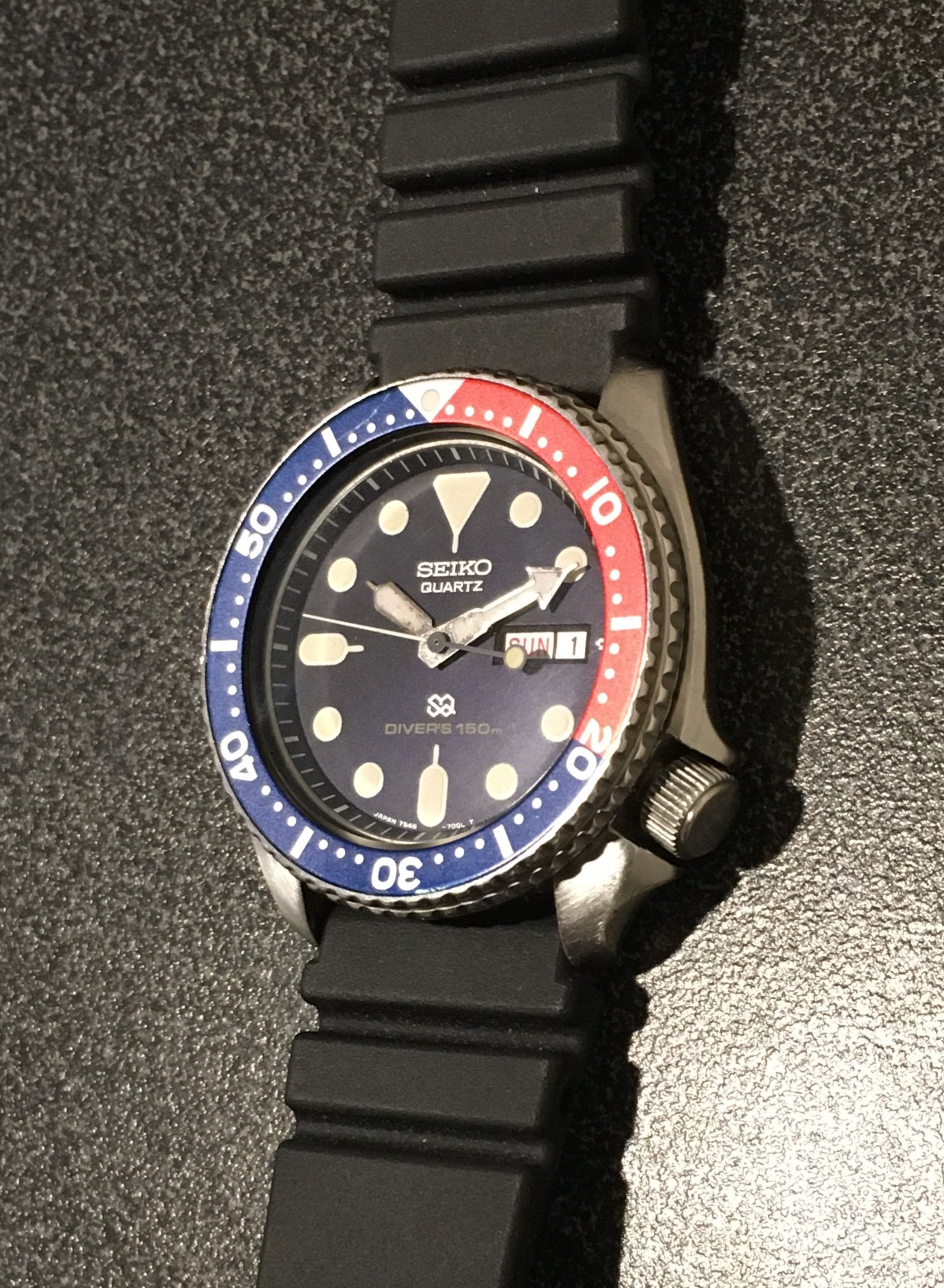 SOLD: Seiko 7548-700F Pepsi Diver $200 USA only | WatchUSeek Watch Forums