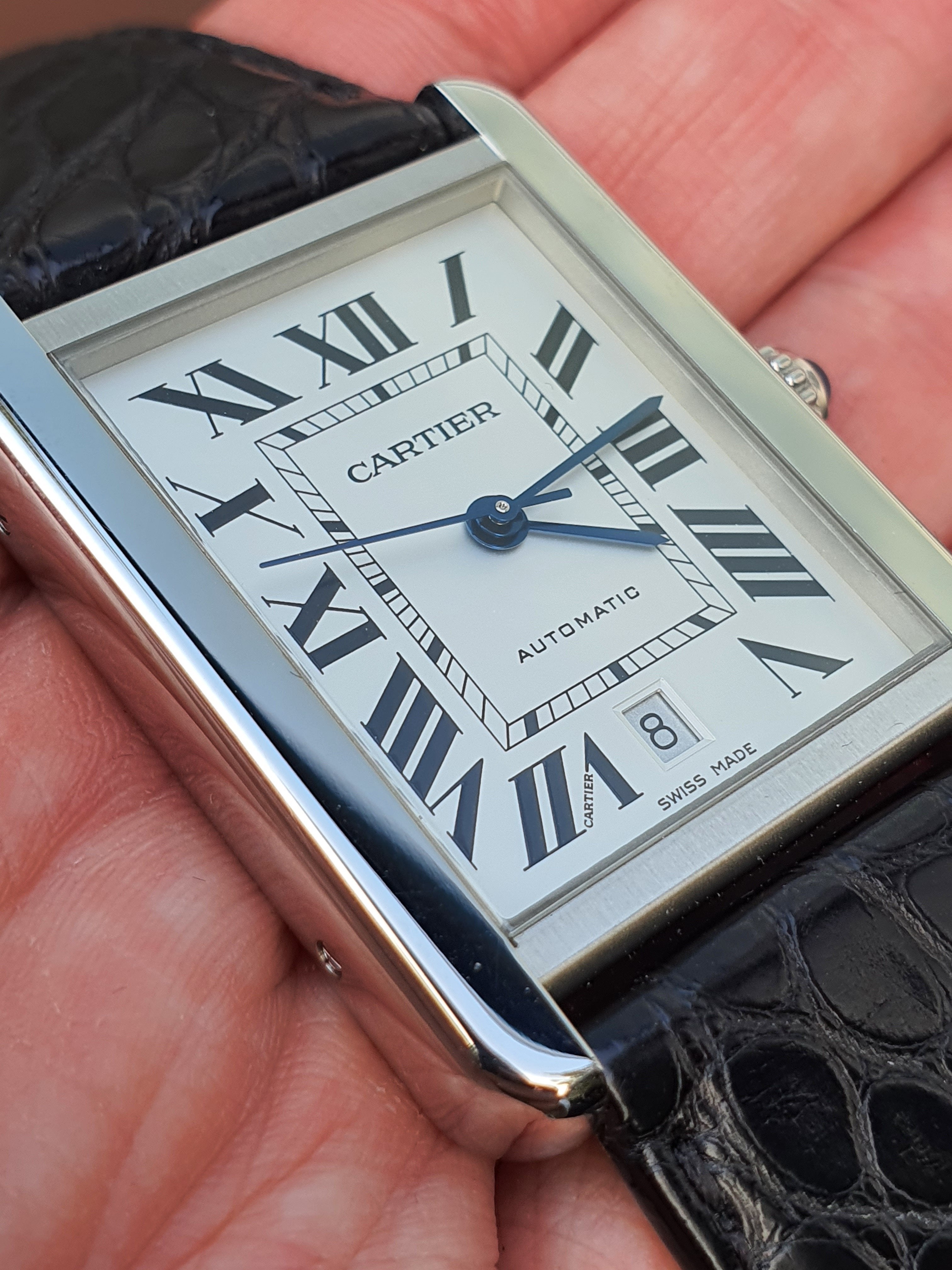 cartier tank solo xl in house movement
