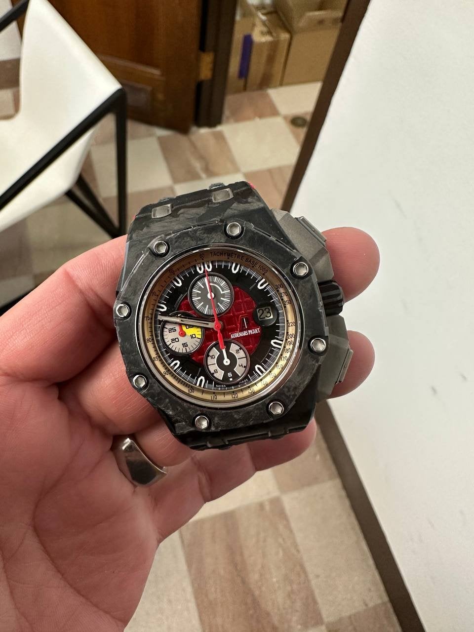 FS Mint AP Royal Oak Offshore Grand Prix Carbon 44mm Ref. 26290IO.OO.A001VE.01 WatchUSeek Watch Forums