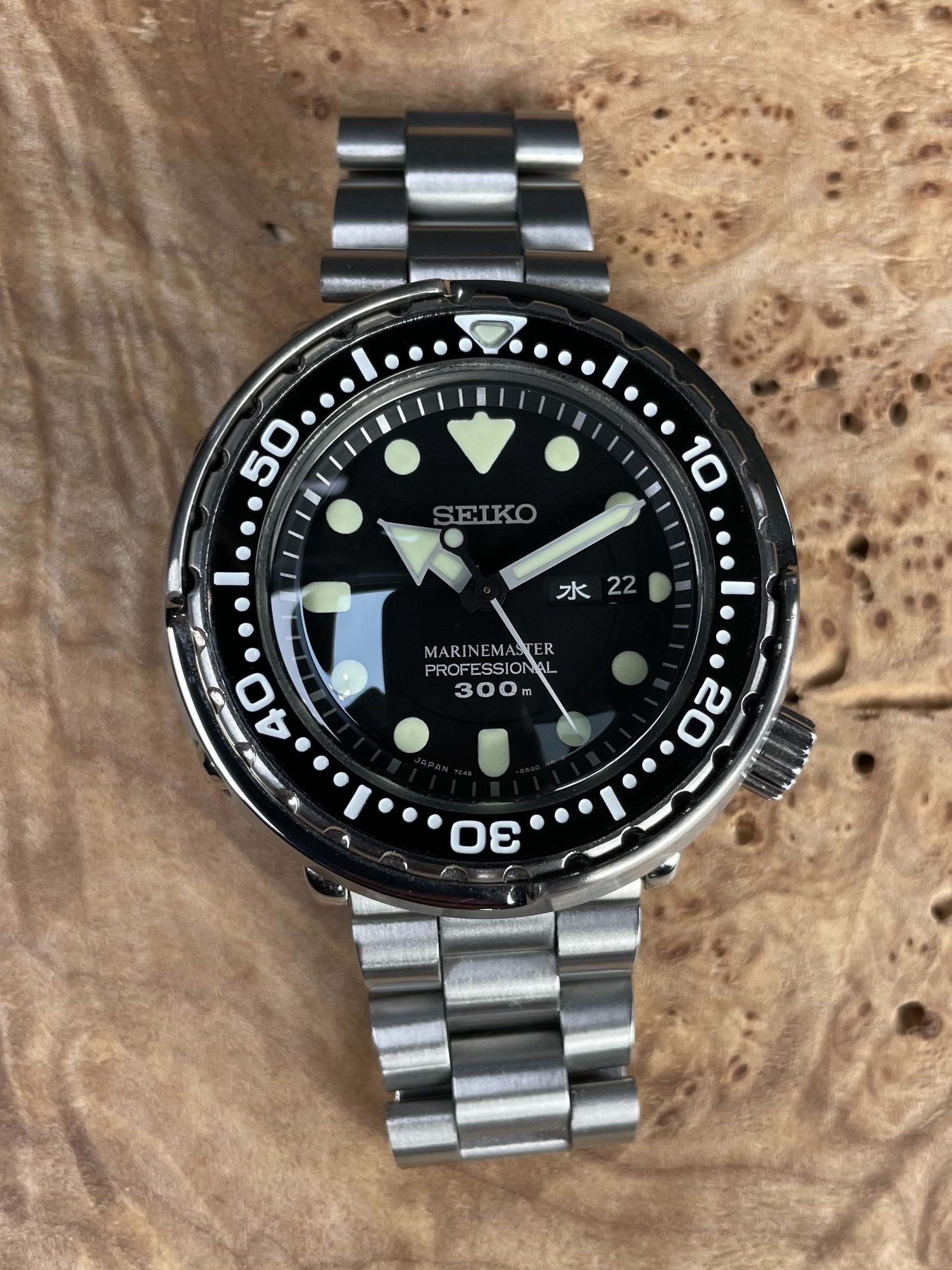 Seiko Tuna Marine Master 300M SBBN031 with 2 bracelets | WatchUSeek Watch  Forums