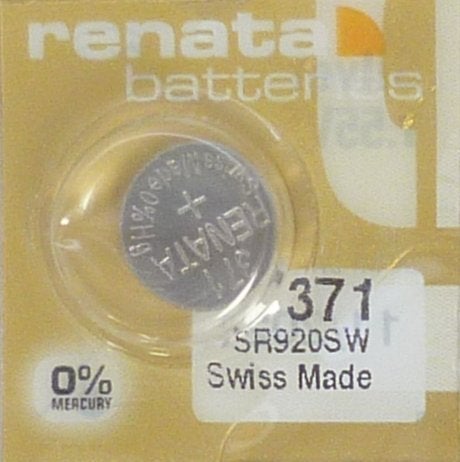 Renata 371 MP-E extended life batteryreally?
