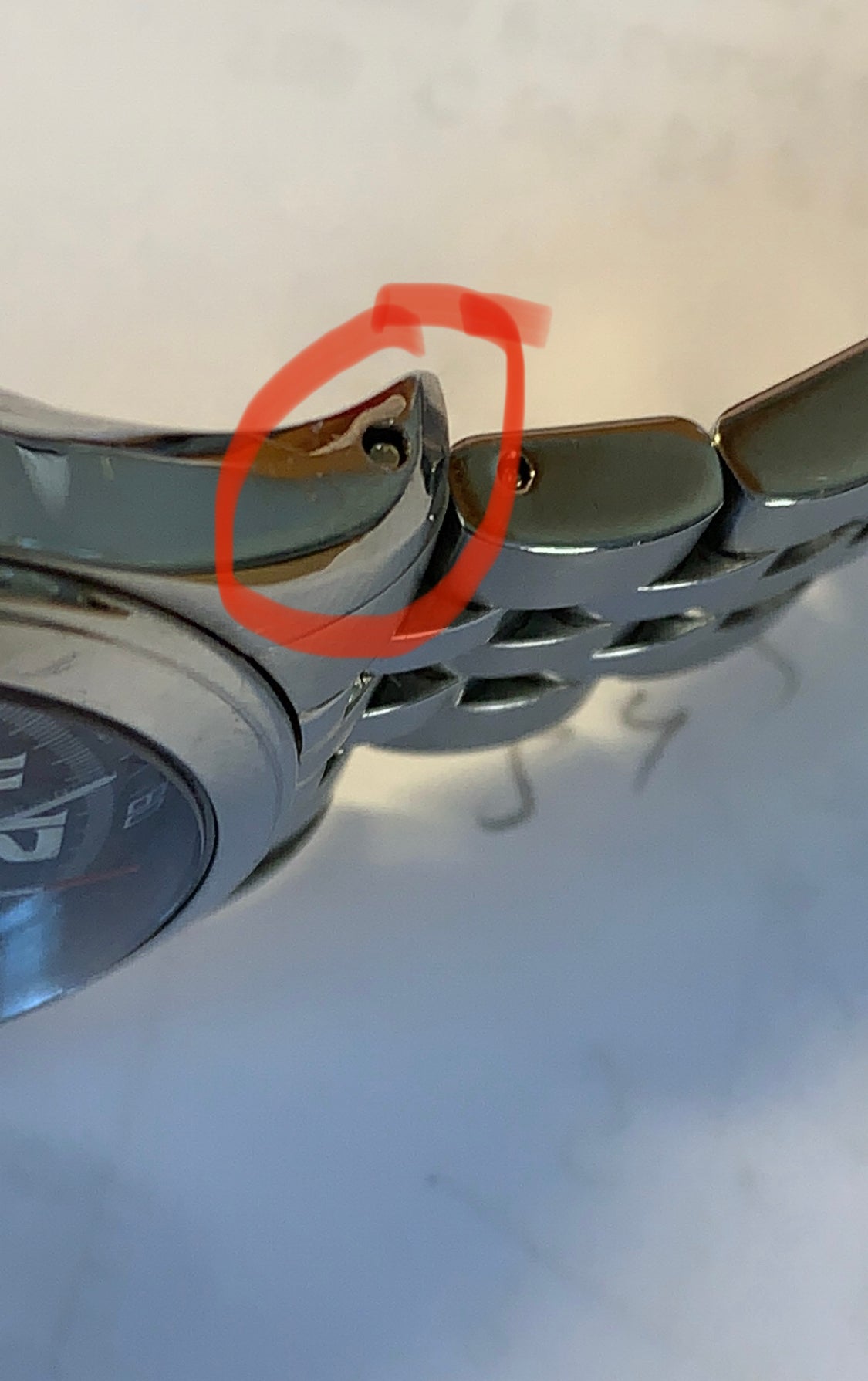 Watch band pin stuck new arrivals