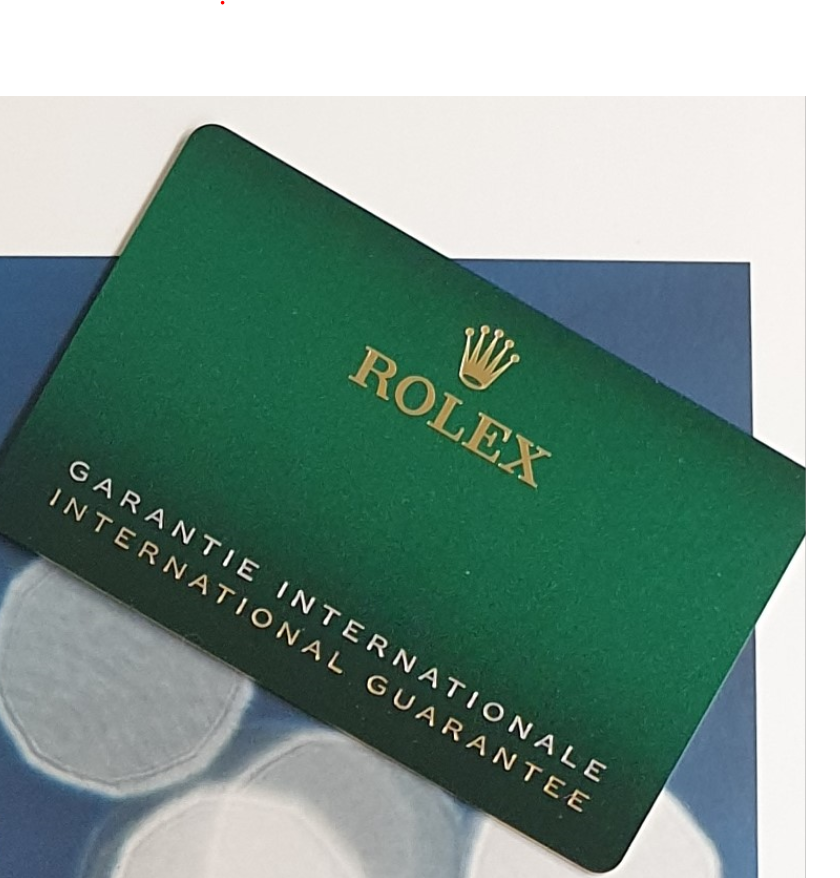 Rolex warranty card evolution | WatchUSeek Watch Forums