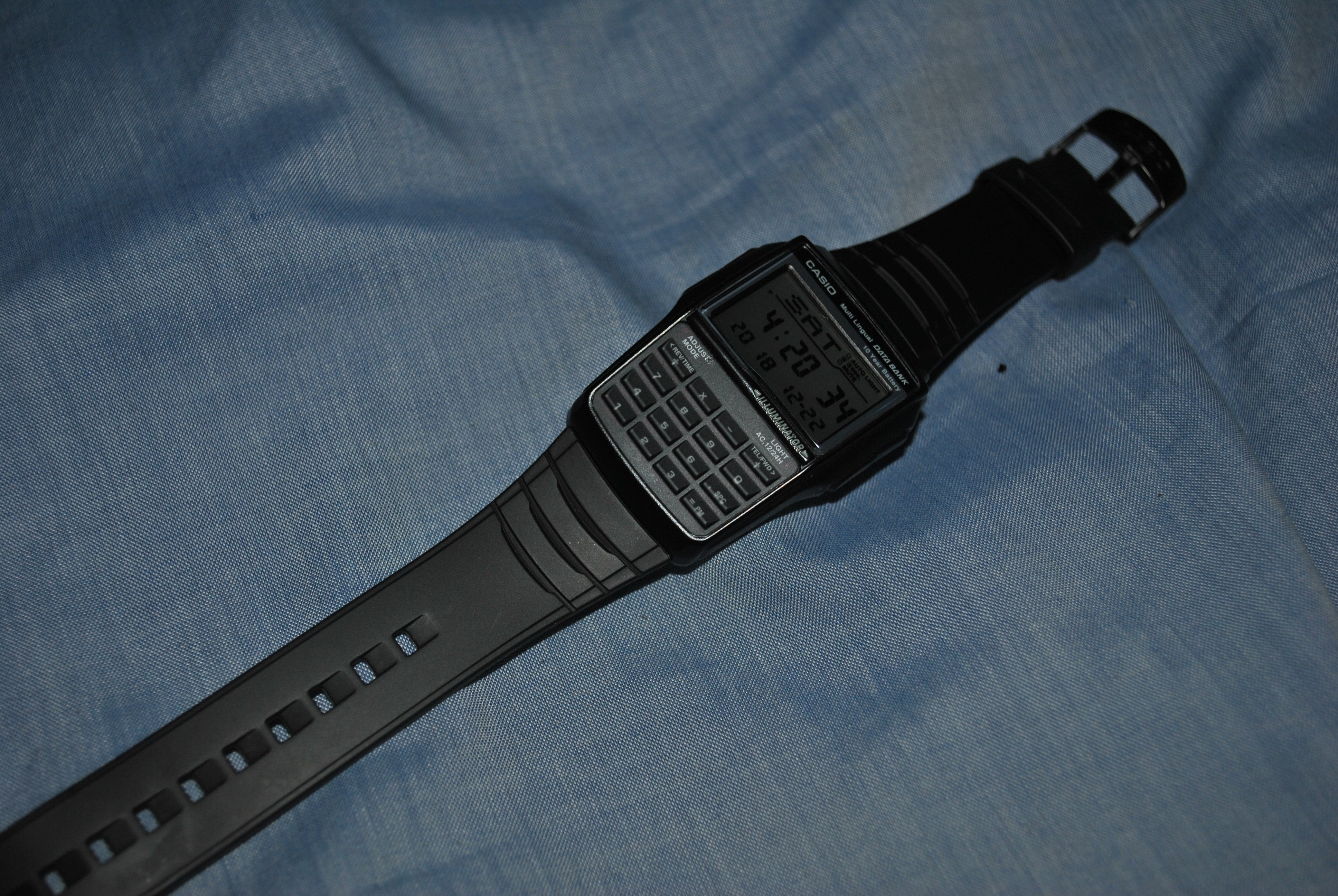 casio dbc 32 1a water resistant