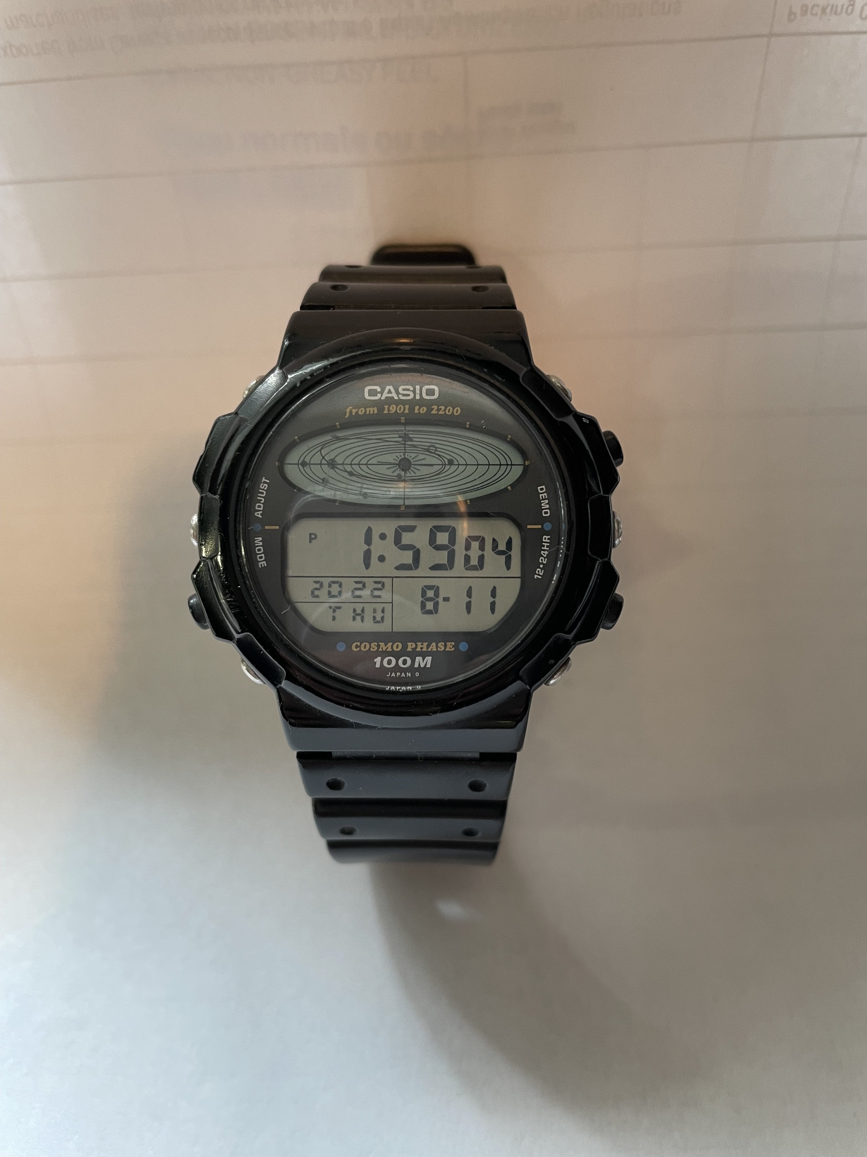1989 Casio CGW-50 Cosmo Phase | WatchUSeek Watch Forums