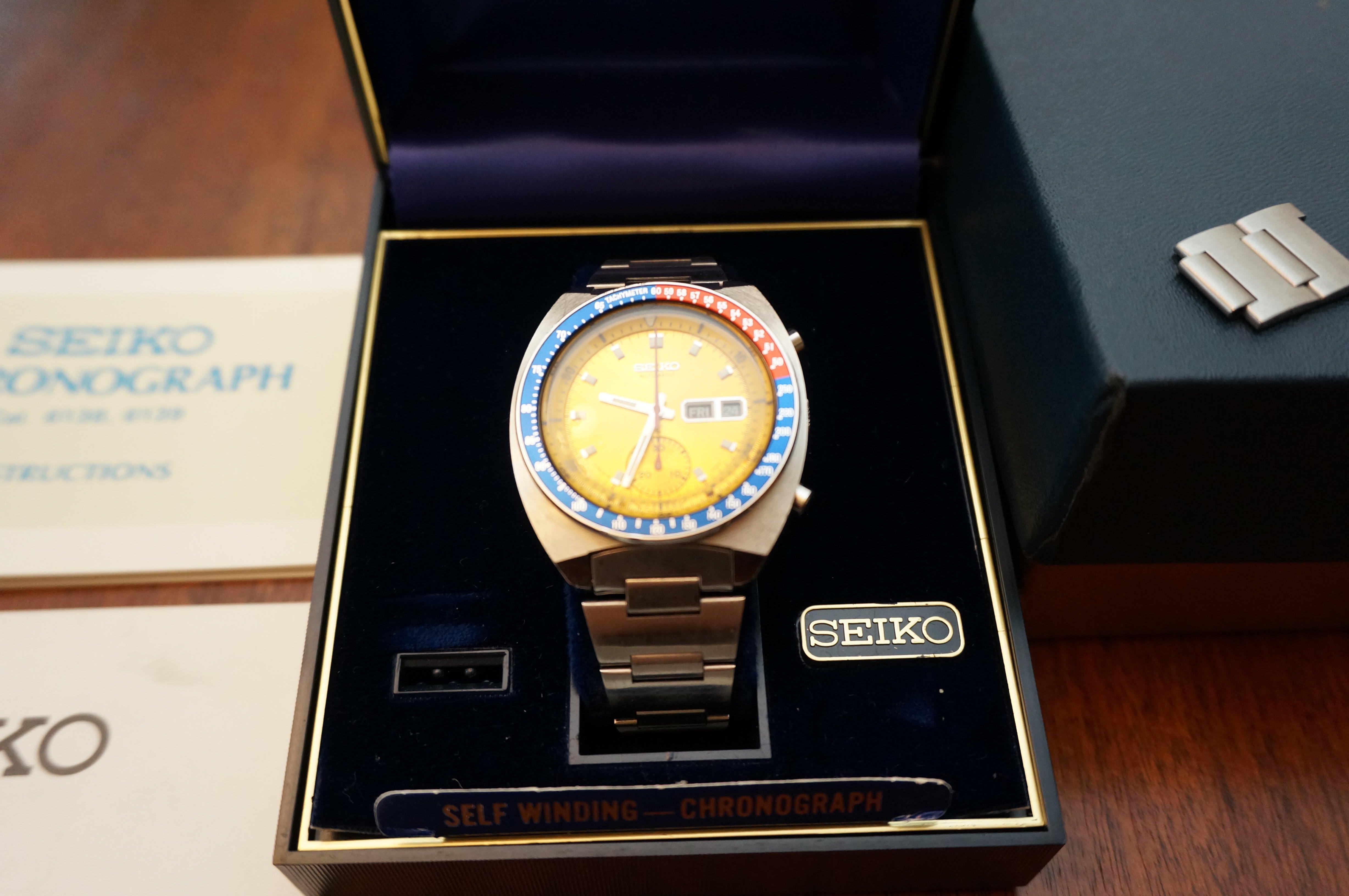 FS Seiko 6139-6005 Pogue 1975 Original Boxes, Owners Manual, Warranty Card,  and Links | WatchUSeek Watch Forums