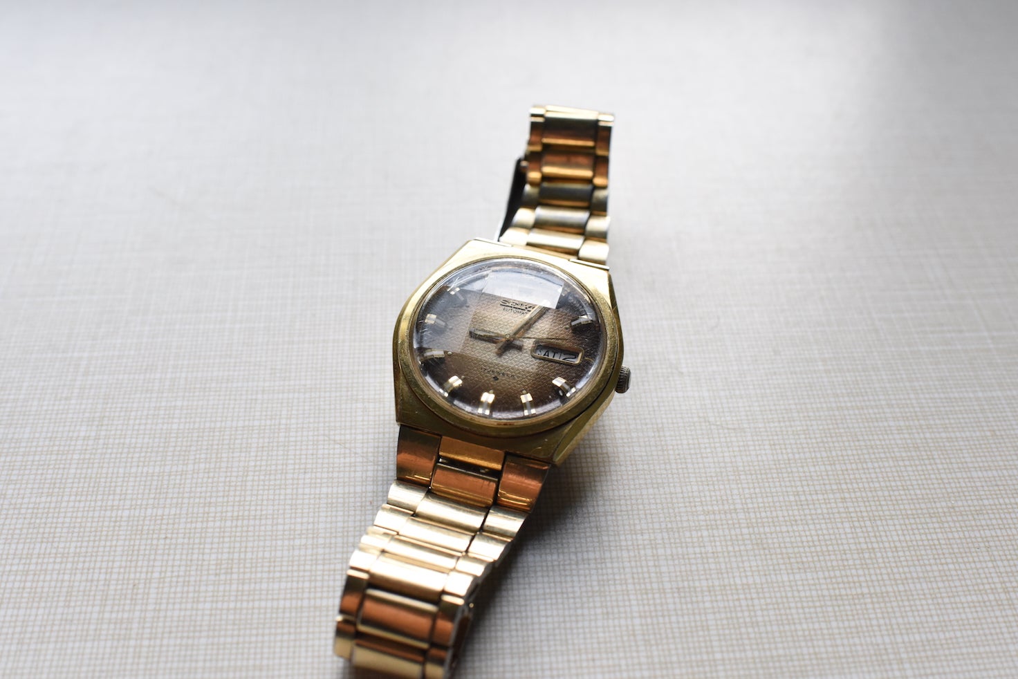 FS 1977 Seiko 6309-8040 Dress Watch with faceted , original bracelet |  WatchUSeek Watch Forums