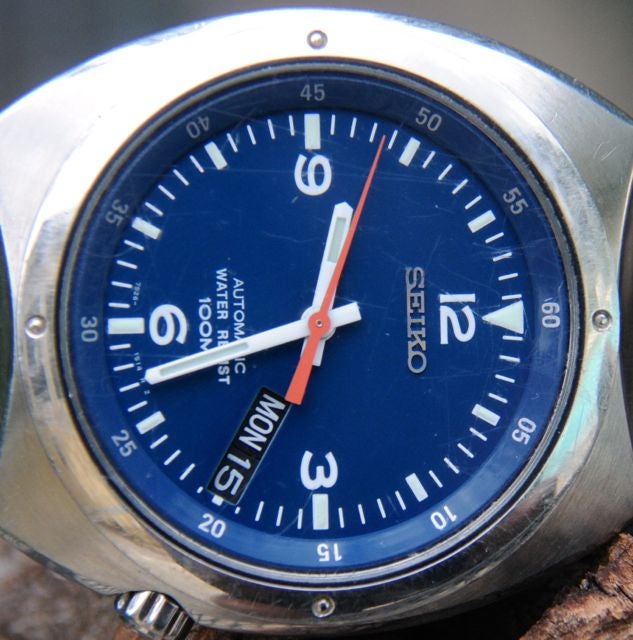 FS: Collectible and scarce Seiko Blue 7S26-0120 S-Wave Automatic |  WatchUSeek Watch Forums