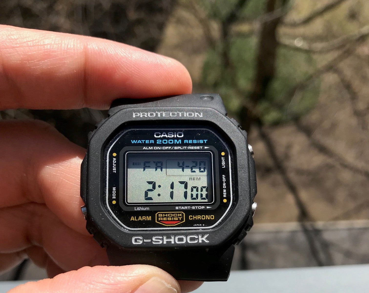 NOT FS SOLD: Casio G Shock DWc Vintage Square *needs some