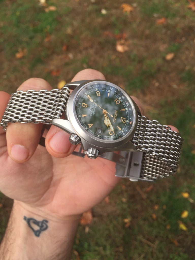 Shark Mesh on Alpinist, what are your thoughts? | WatchUSeek Watch Forums