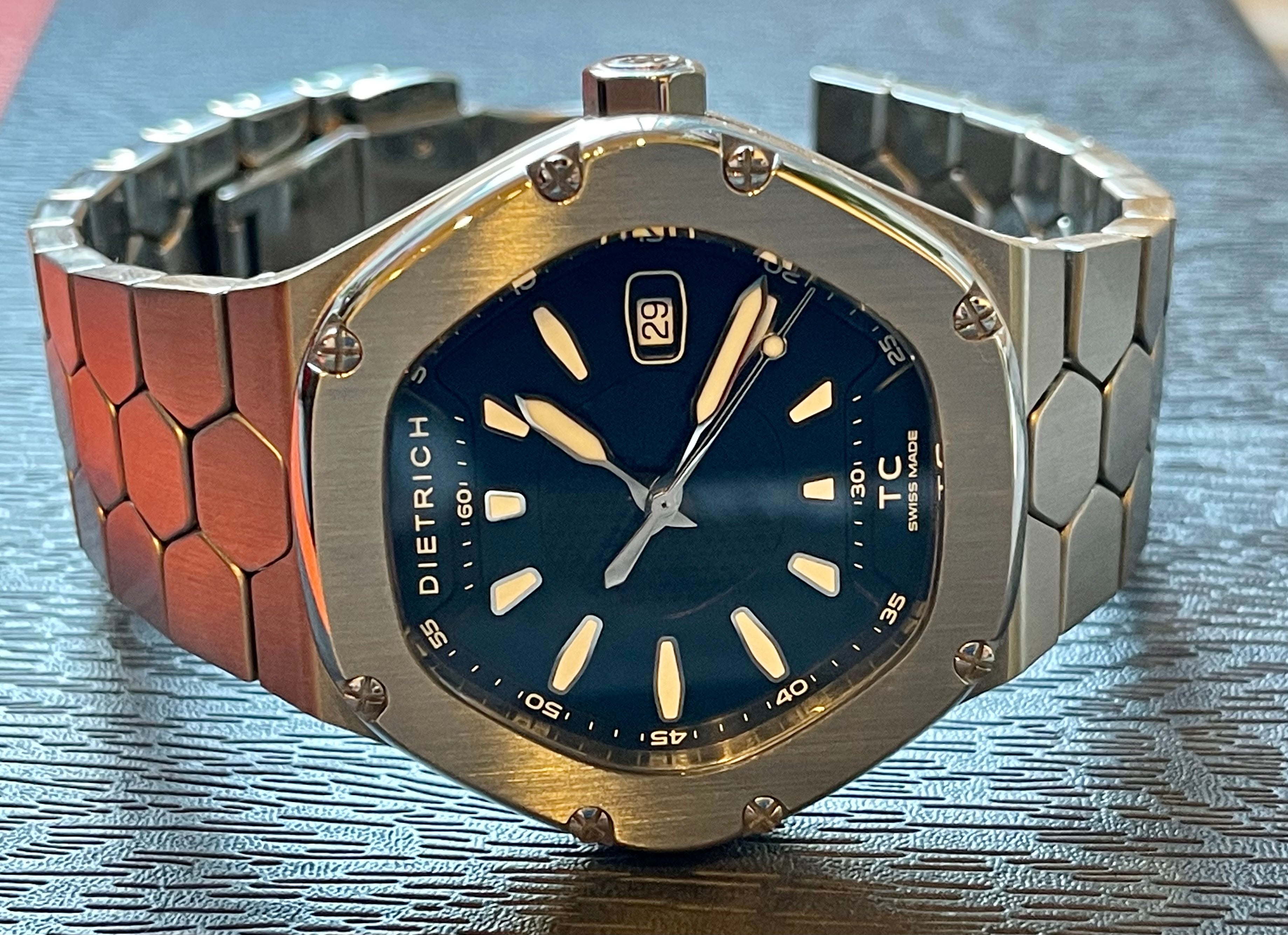 Dietrich Time Companion TC-1 Blue [SOLD] | WatchUSeek Watch Forums