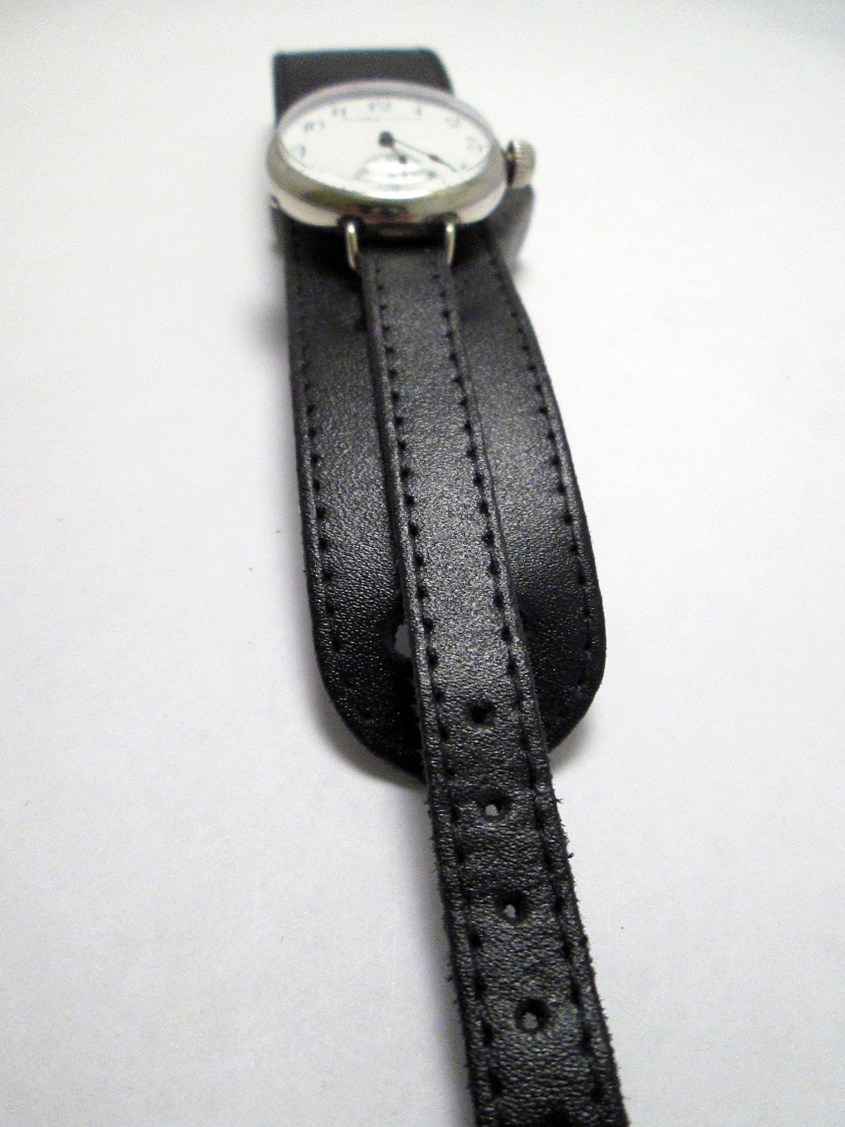 SOLD 1920's Smith Patterson's Boston Silver Nickle Trench w/ Longines ...