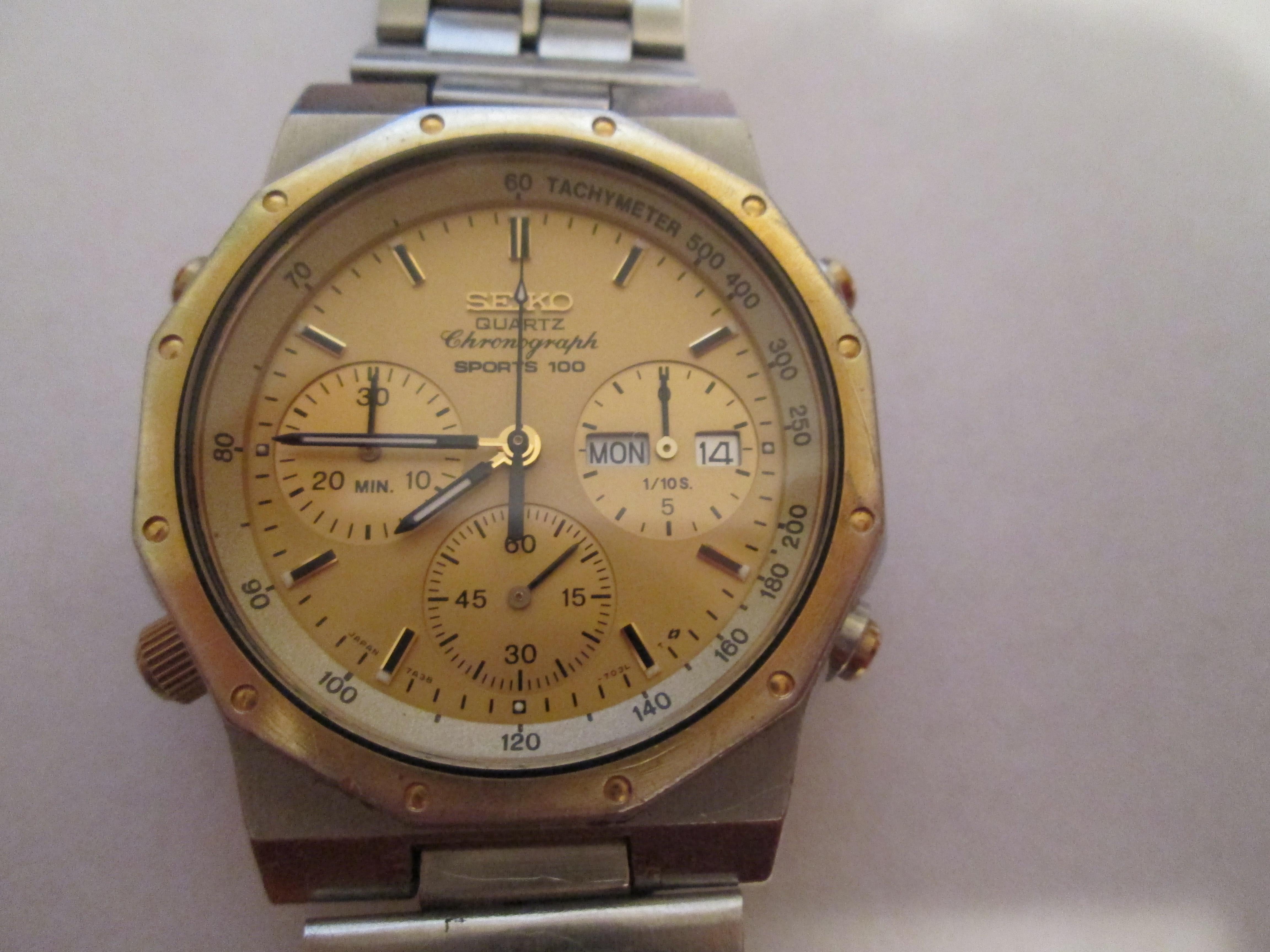 FSOT Seiko 7A38-702H 15 jewel Chronograph $110 | WatchUSeek Watch Forums