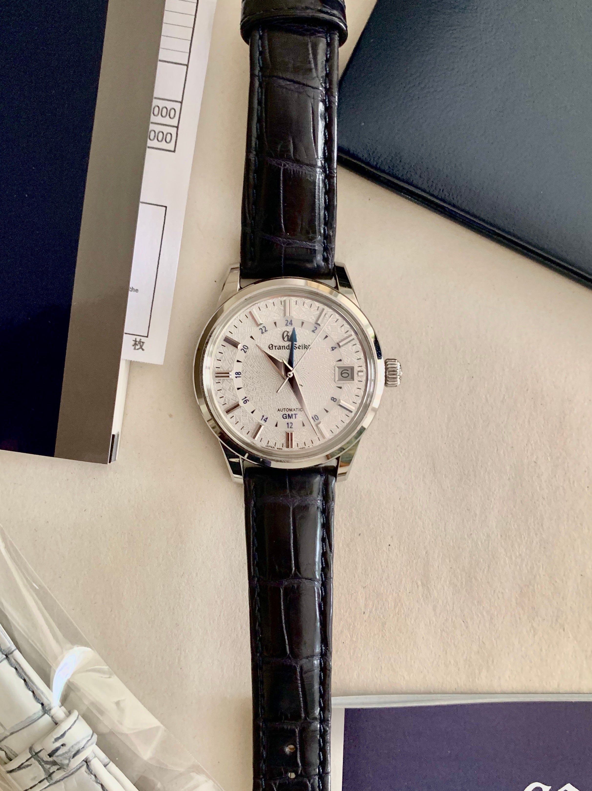 FS: Grand Seiko SBGM235 Automatic GMT LE 1000 pieces, Full Kit | WatchUSeek  Watch Forums