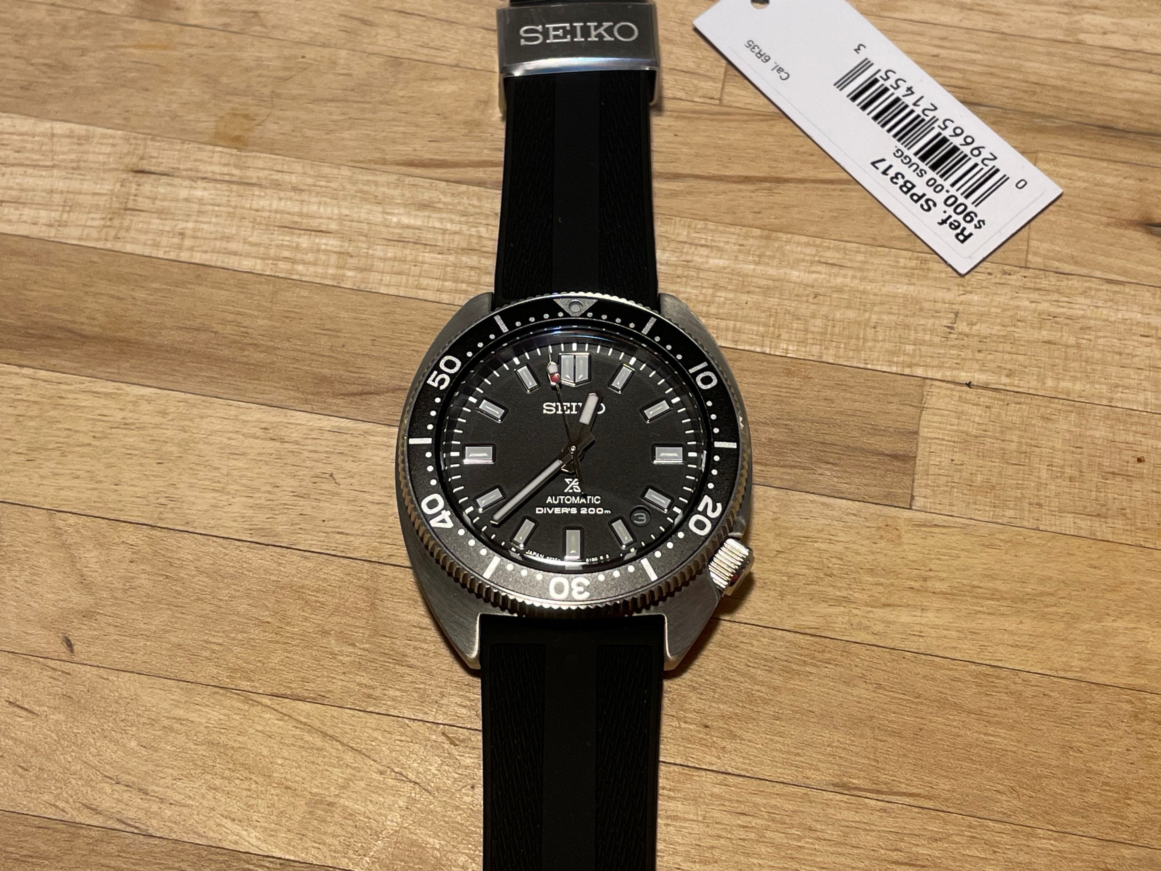 Seiko SPB317 - like new, bezel perfectly aligned | WatchUSeek Watch Forums