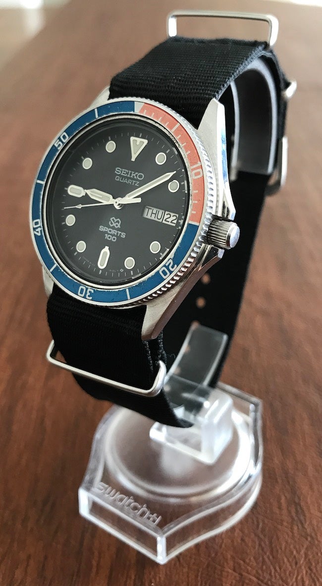 FS: Vintage Seiko 8123-6109 Pepsi Bezel Diver | WatchUSeek Watch Forums