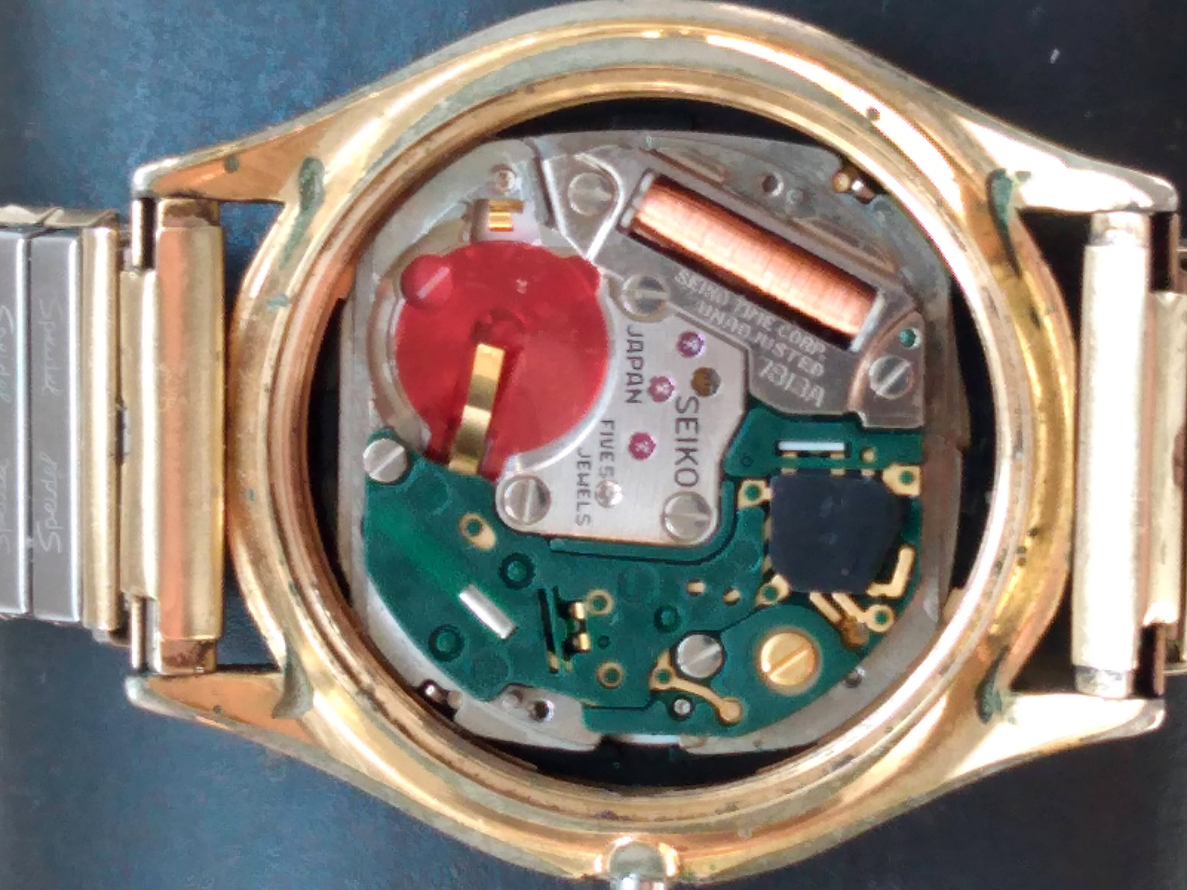 Need Help: How to Remove Movement from Case. Seiko Quartz 7813A Mov't and  8029 Case | WatchUSeek Watch Forums