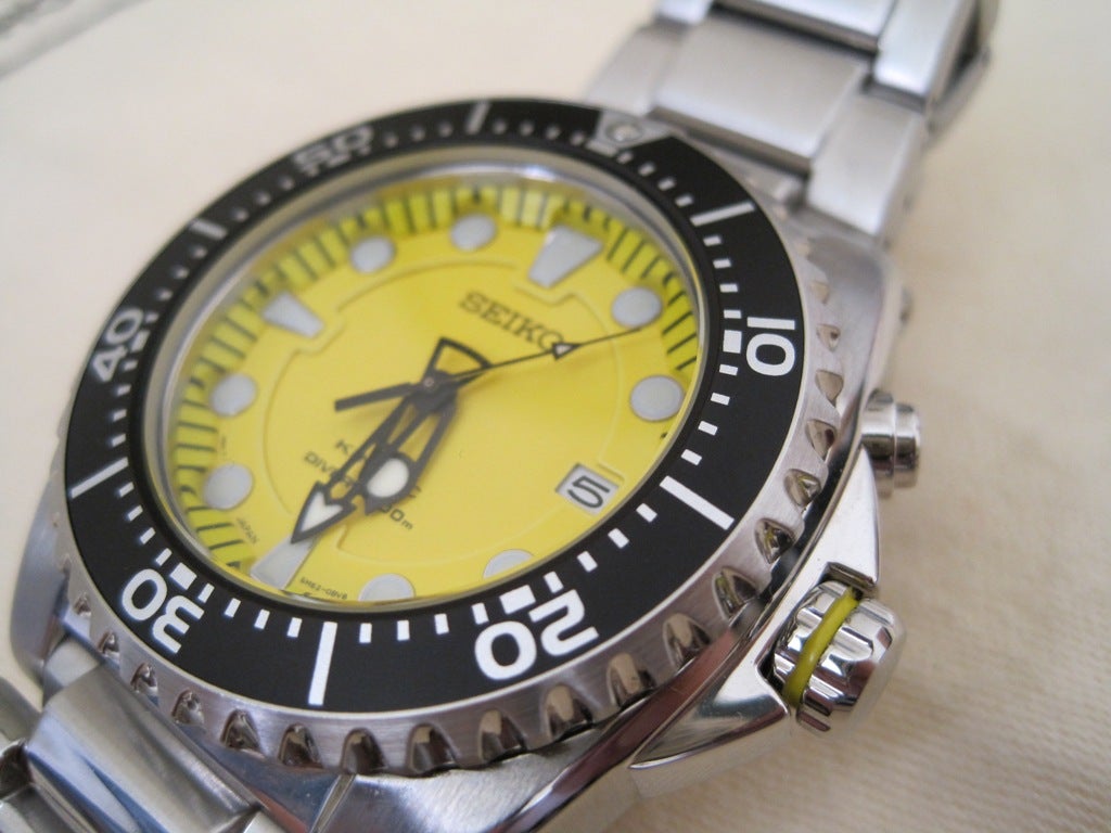 SOLD*: Seiko BFK, yellow dial (Seiko kinetic SKA376) | WatchUSeek Watch  Forums