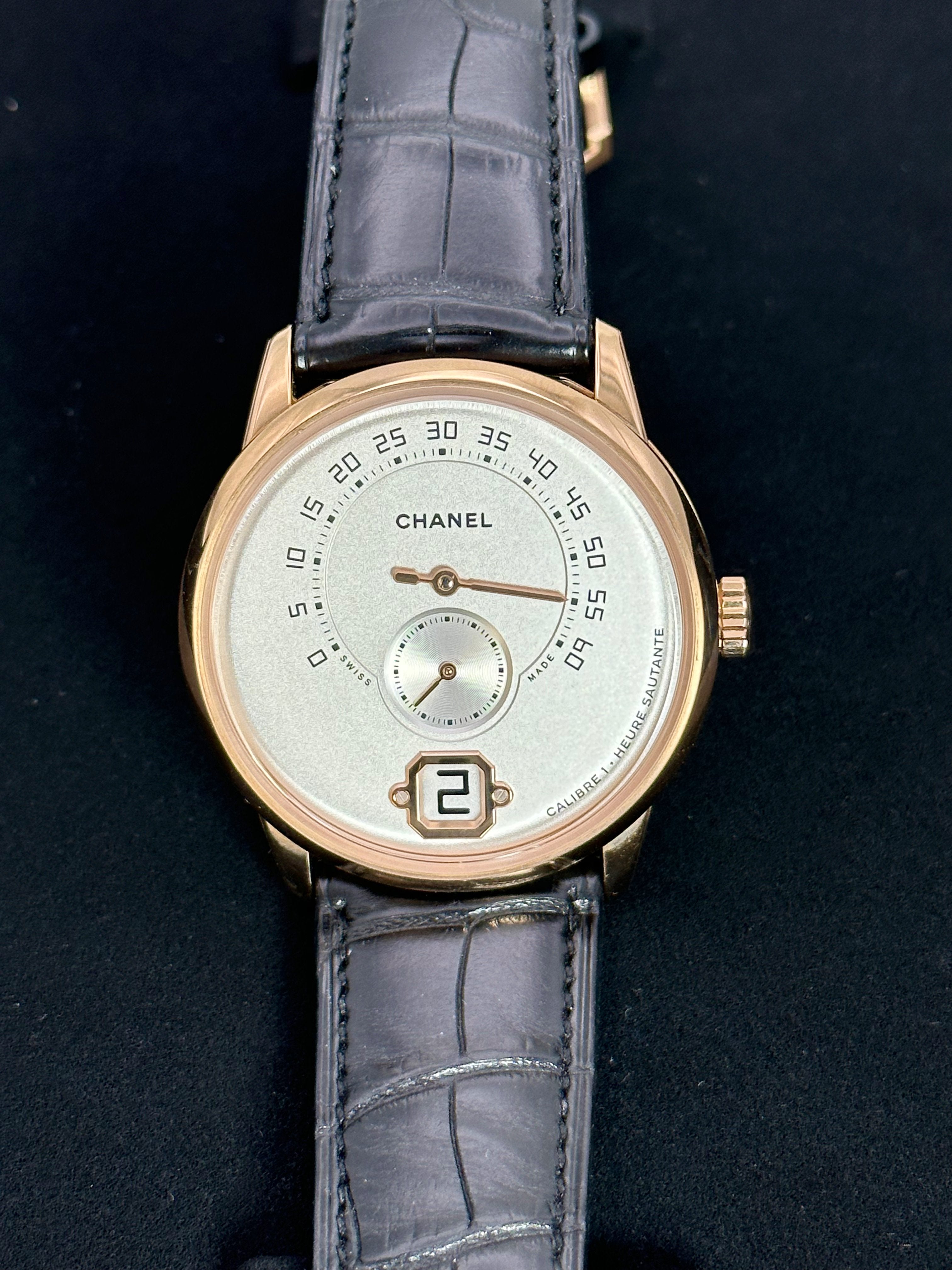 Up Close with the Monsieur de Chanel – the In-House, Retrograde Jump Hours  for Men