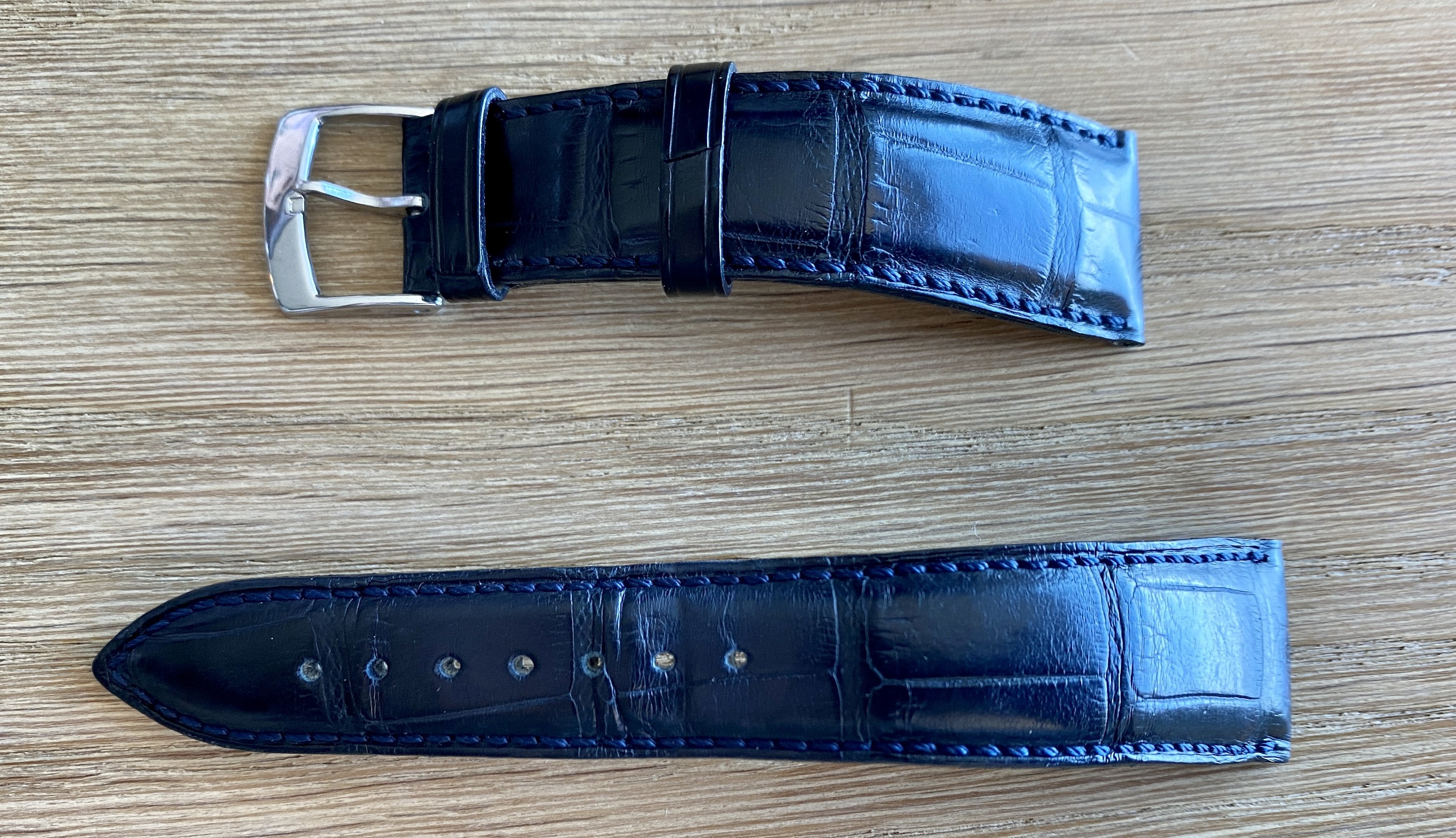 Reduced! High-End Hand Stitched Alligator Straps from Camille Fournet ...