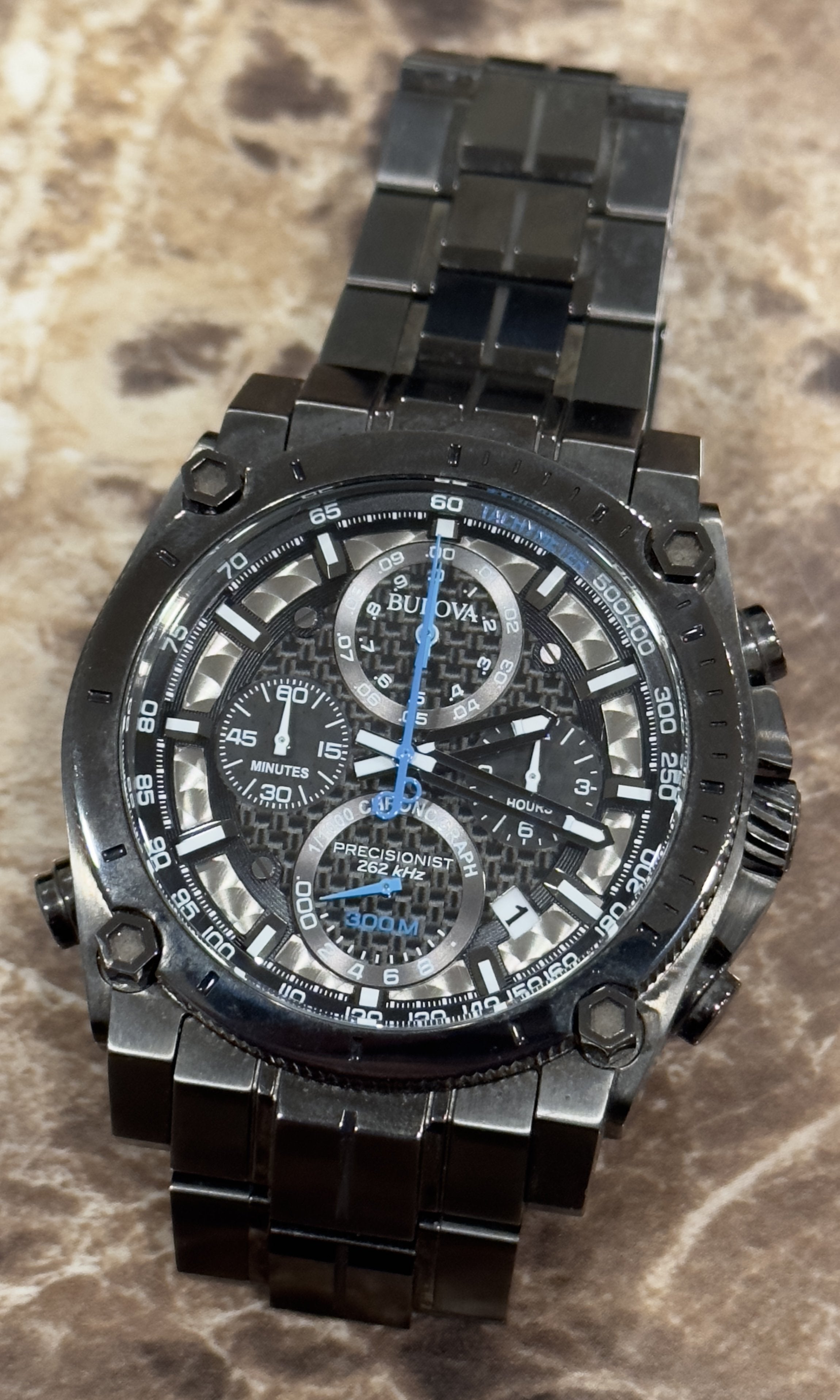 Bulova Precisionist Chronograph Black | WatchUSeek Watch Forums | Quarzuhren