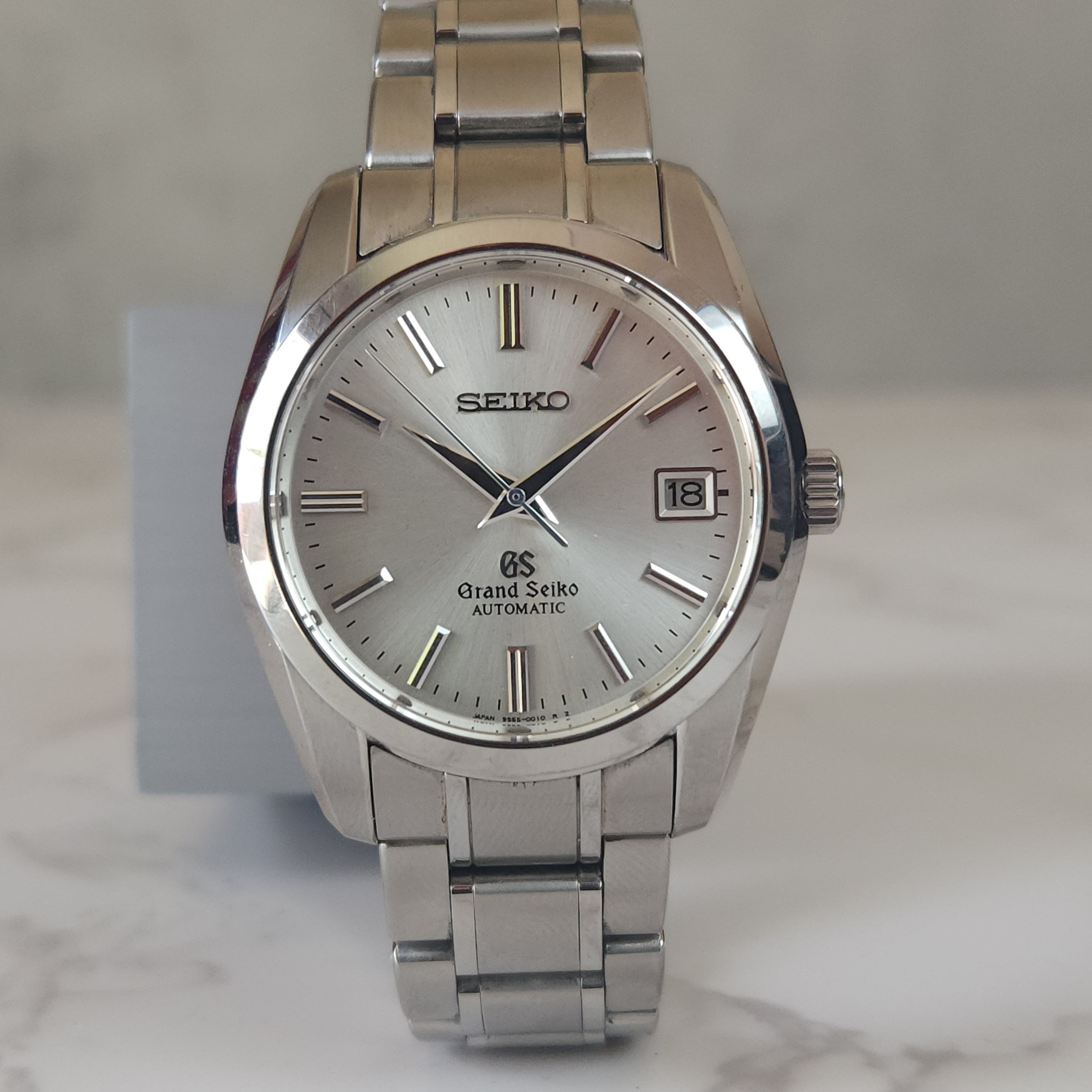 Grand Seiko 36mm Silver Dial Steel Men’s Automatic Watch SBGR001/9S55 ...