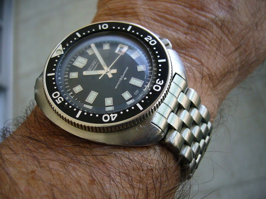Seiko 6105-8110 on a Anvil bracelet | WatchUSeek Watch Forums