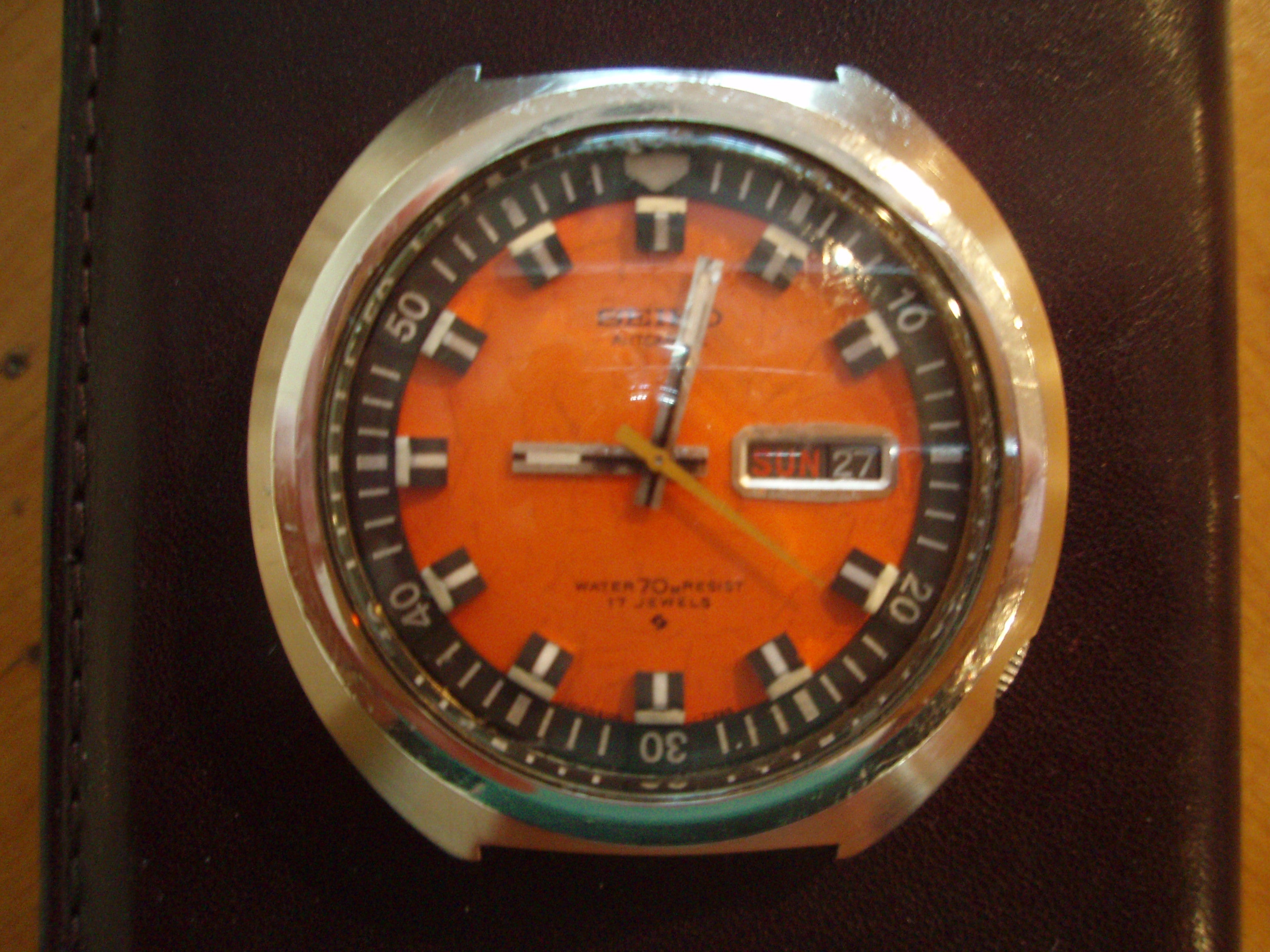 FS - Seiko 6106-7107 70M Orange Dialed Diver! | WatchUSeek Watch Forums