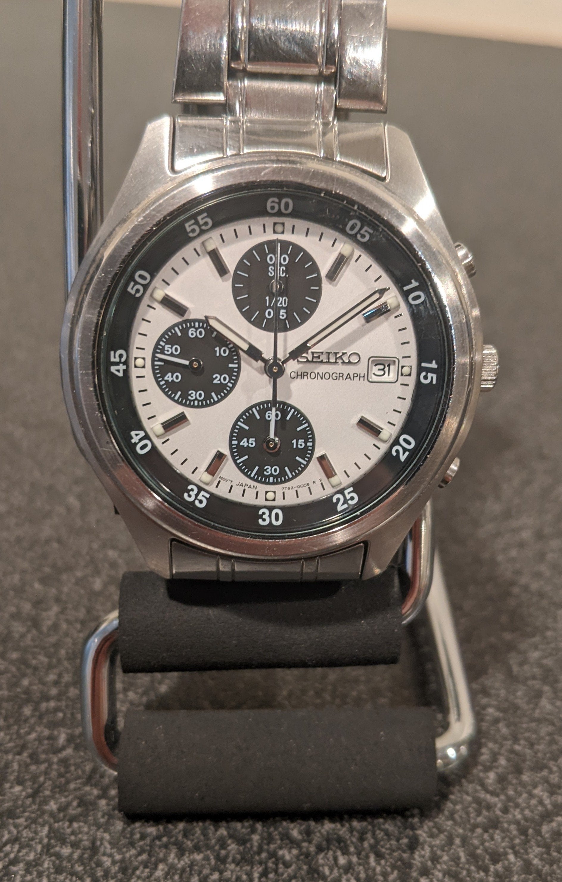 SOLD: Seiko Quartz Panda Chronograph SND221 7T92-0CC0 $175 Shipped USA |  WatchUSeek Watch Forums