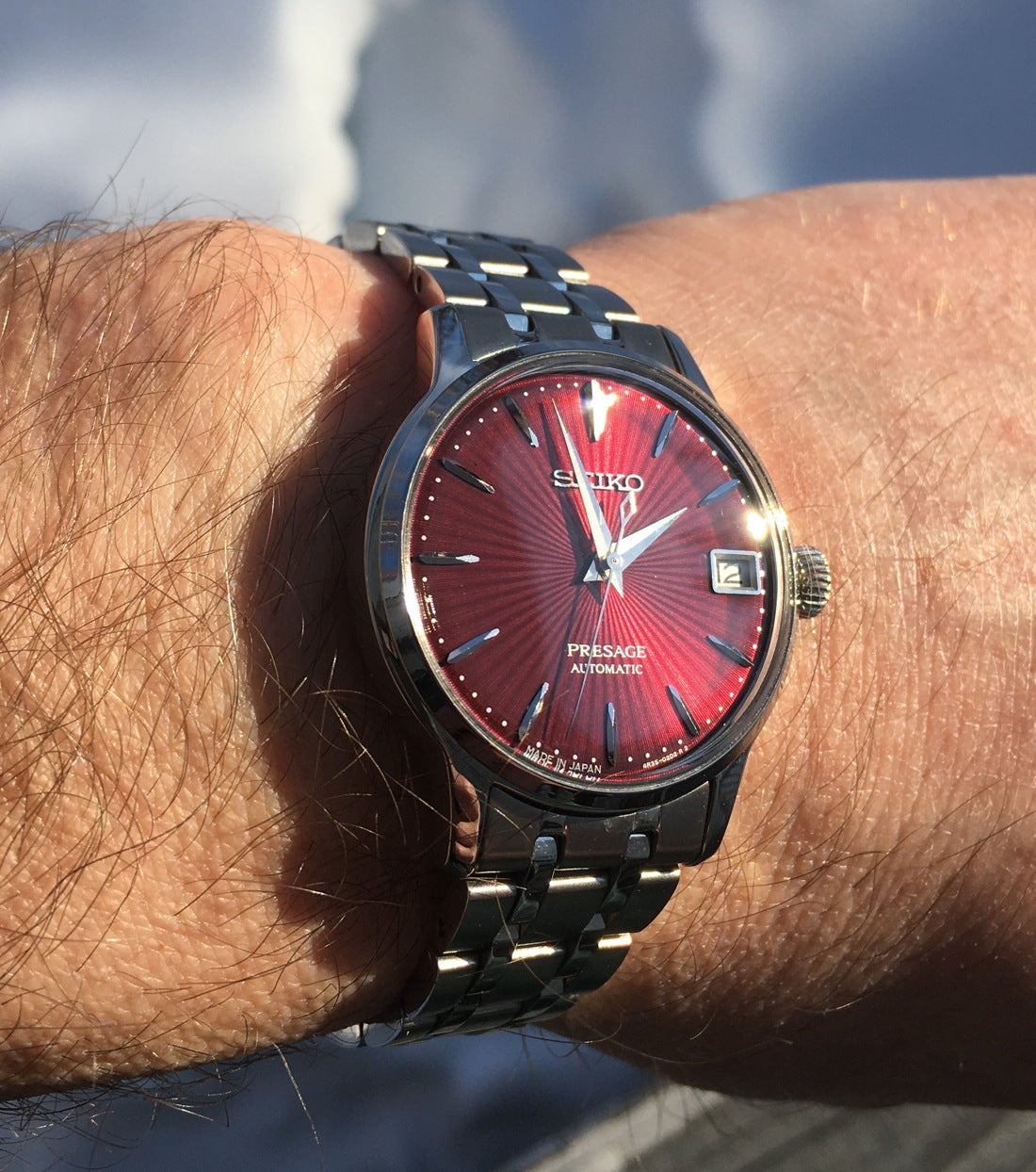 WTS] Seiko Presage SRP853J1 Kir Royal, red dial Cocktail Time. Almost new!  Box & papers. | WatchUSeek Watch Forums