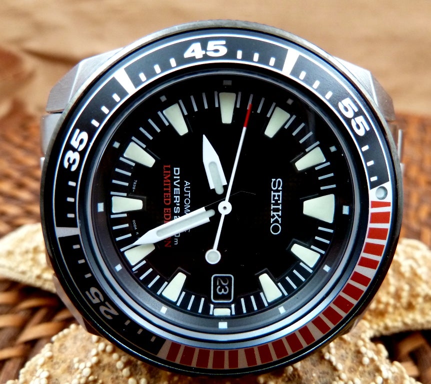 NIB – SOLD Seiko Men' s Samurai Ninja Diver 200M Watch Limited Edition #  SNM015 | WatchUSeek Watch Forums