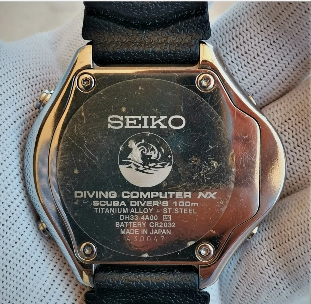 Seiko Marine Scuba Master Diving Computer NX STN009 DH33-4A00 | WatchUSeek  Watch Forums