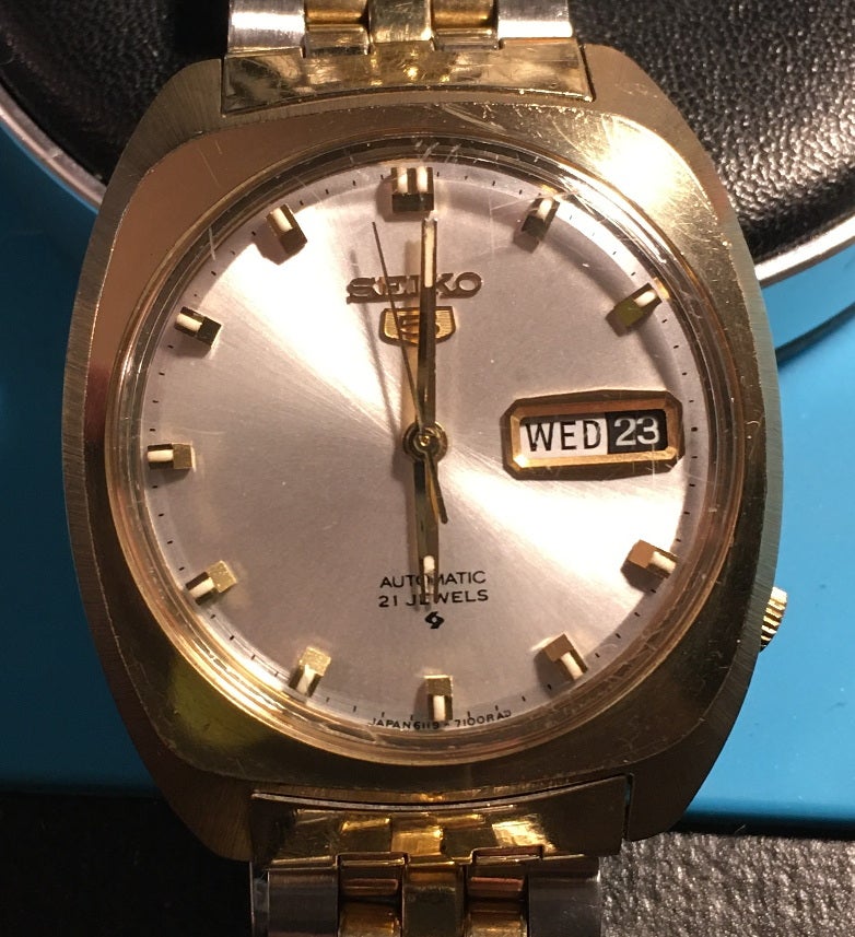 FS: Vintage Seiko Gold 6119-7100, original in great shape | WatchUSeek  Watch Forums