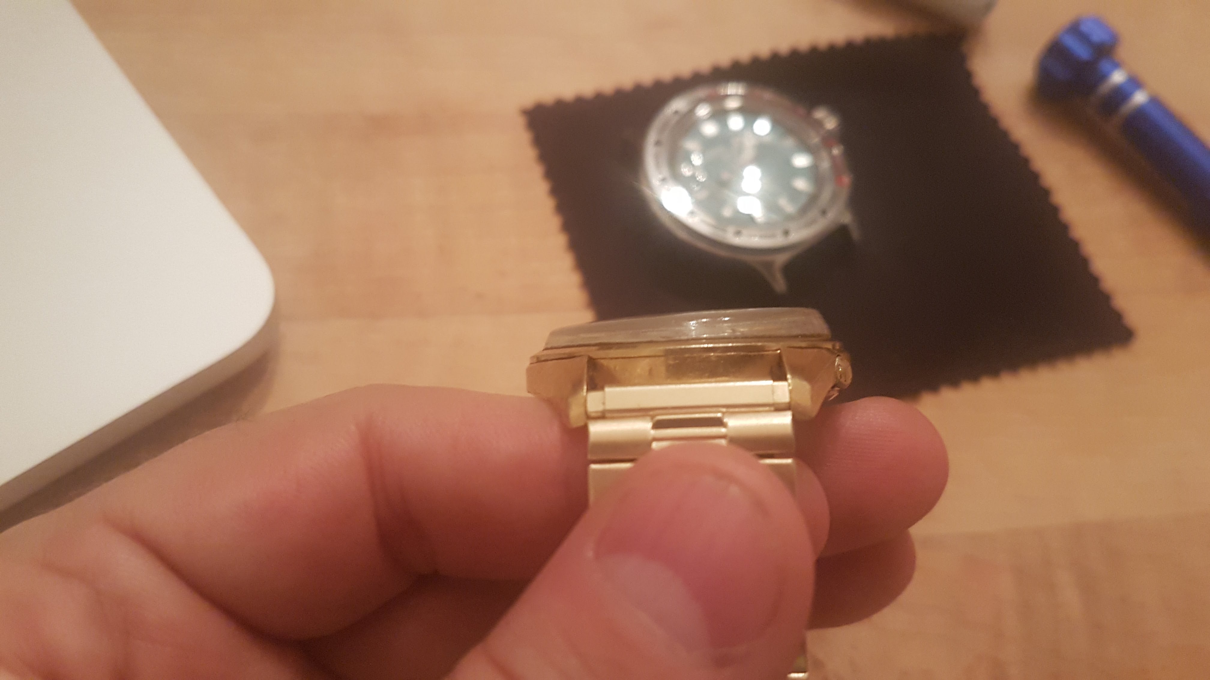 Help removing back and crystal from Seiko 5 6619-8060 | WatchUSeek Watch  Forums