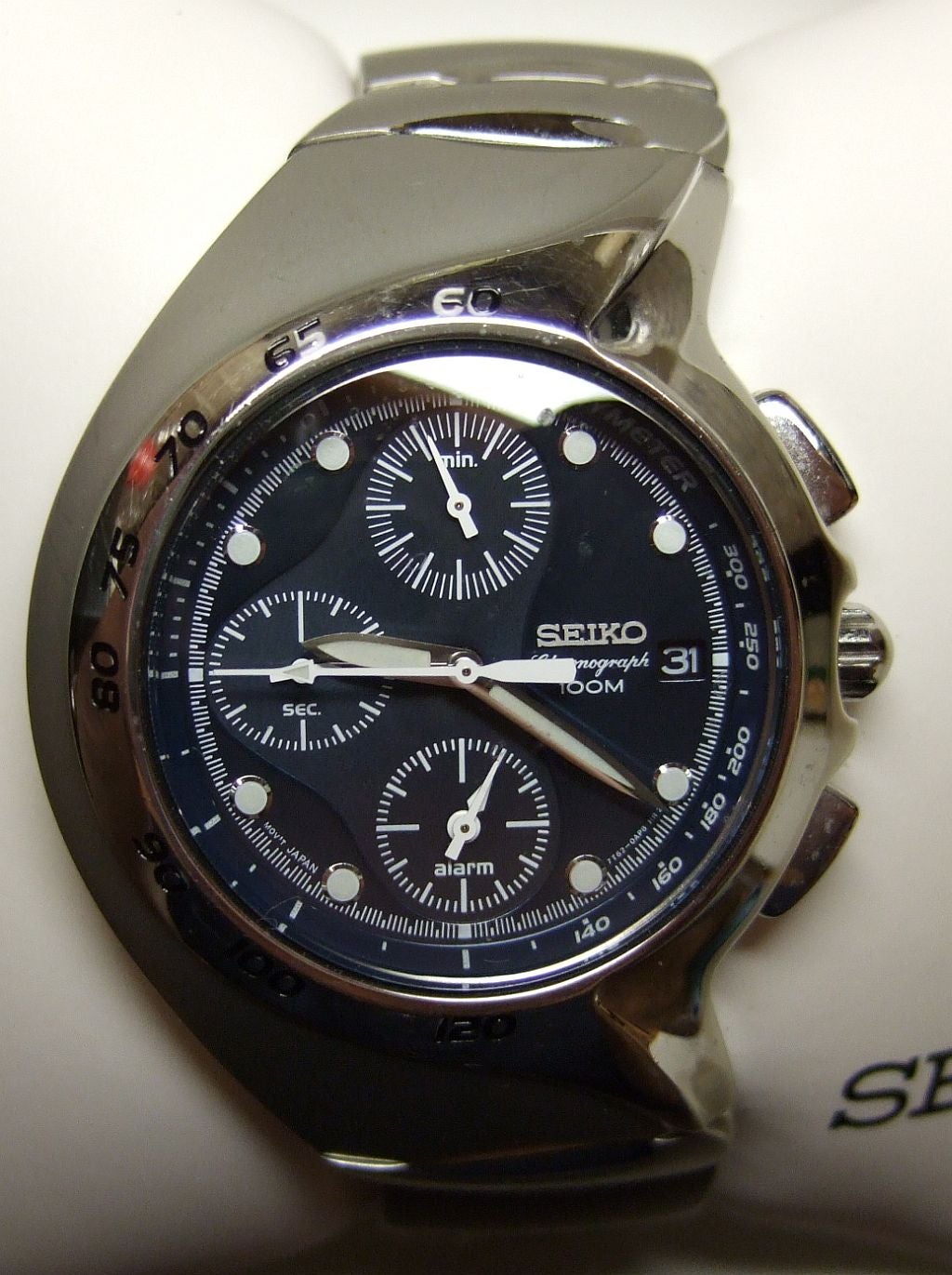 SOLD--Seiko Men's Chronograph Asymmetric wristwatch SNA061P1 $175 shipped |  WatchUSeek Watch Forums